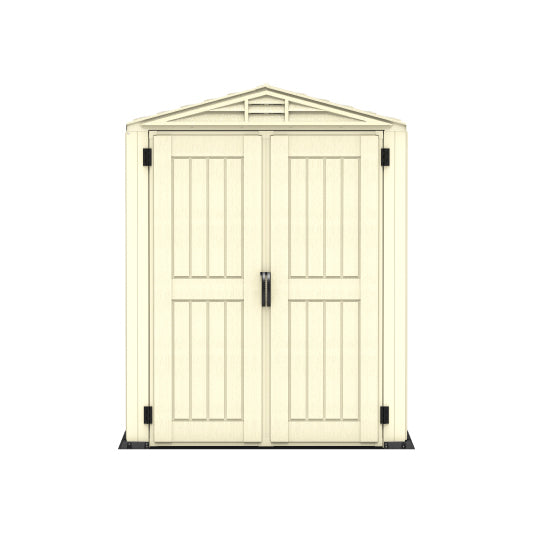 YardMate PLUS 5x8ft (250 x161.1x209.8 cm) Resin Garden Storage Shed - Cosmoplast Kuwait