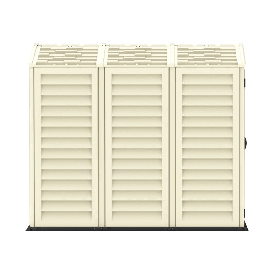 YardMate PLUS 5x8ft (250 x161.1x209.8 cm) Resin Garden Storage Shed - Cosmoplast Kuwait