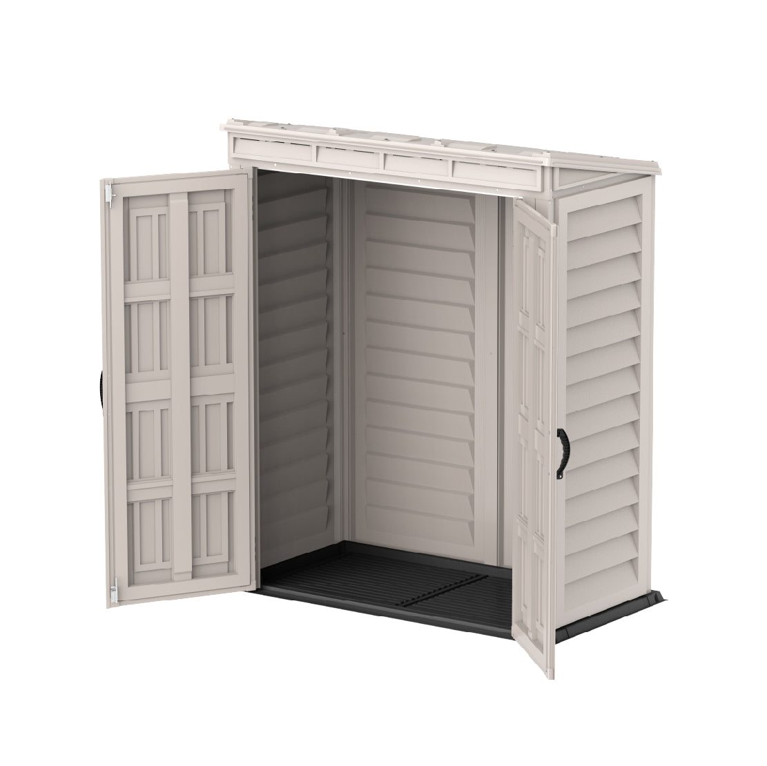 YardMate Pent PLUS 5x3ft (171x92x202 cm) Resin Garden Storage Shed - Cosmoplast Kuwait