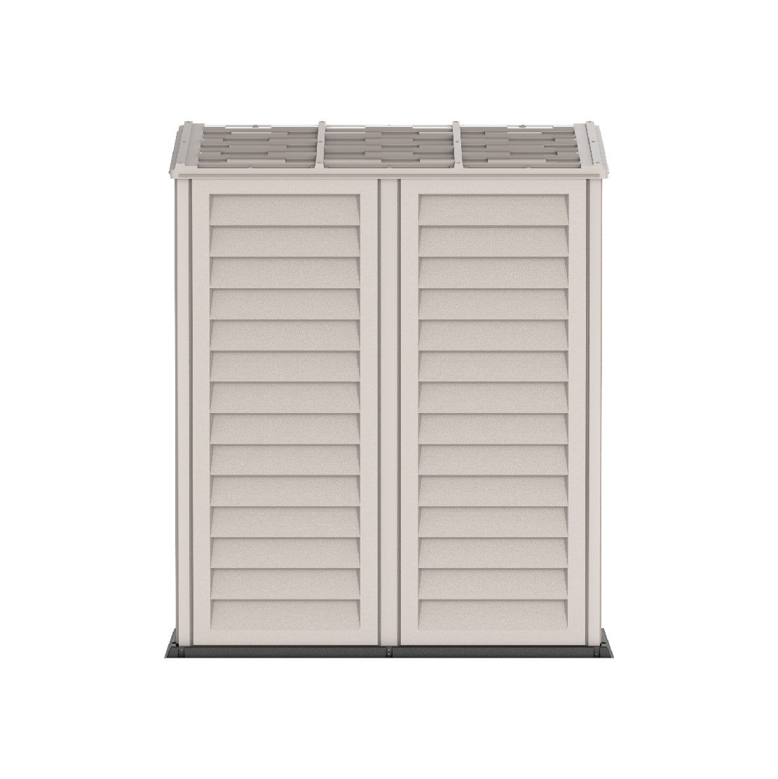 YardMate Pent PLUS 5x3ft (171x92x202 cm) Resin Garden Storage Shed - Cosmoplast Kuwait