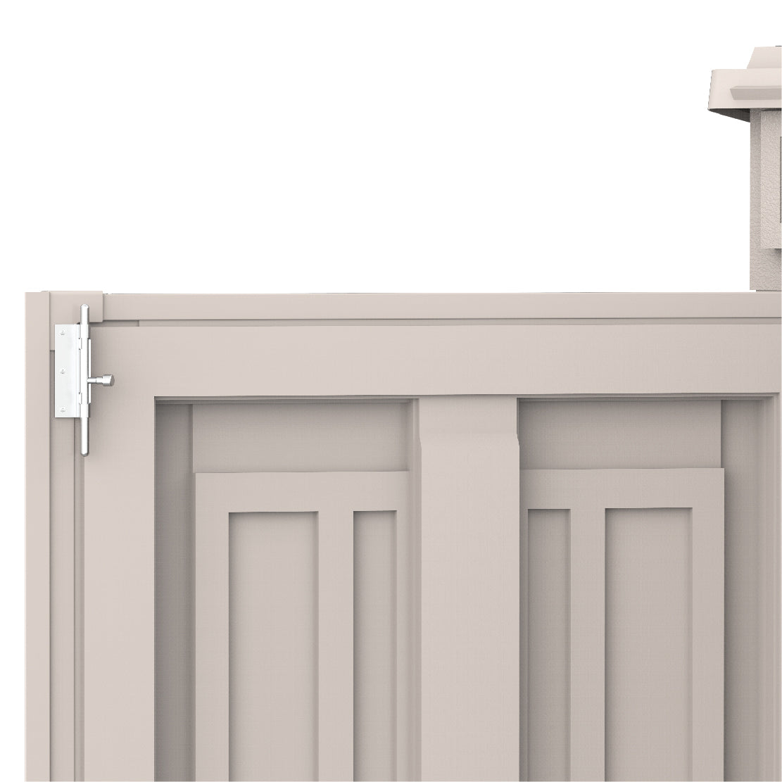 YardMate Pent PLUS 5x3ft (171x92x202 cm) Resin Garden Storage Shed - Cosmoplast Kuwait