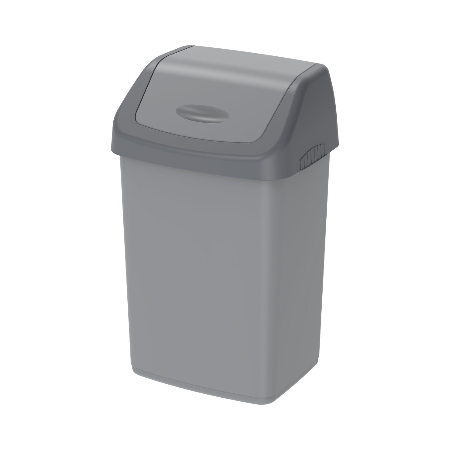 20L Flip-top Waste Bin with Swing Lid - Cosmoplast Kuwait