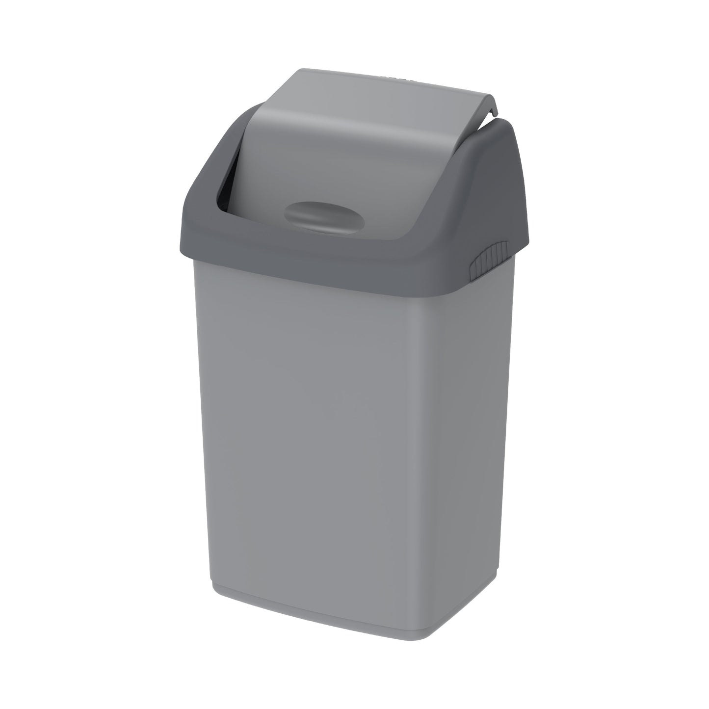 20L Flip-top Waste Bin with Swing Lid - Cosmoplast Kuwait