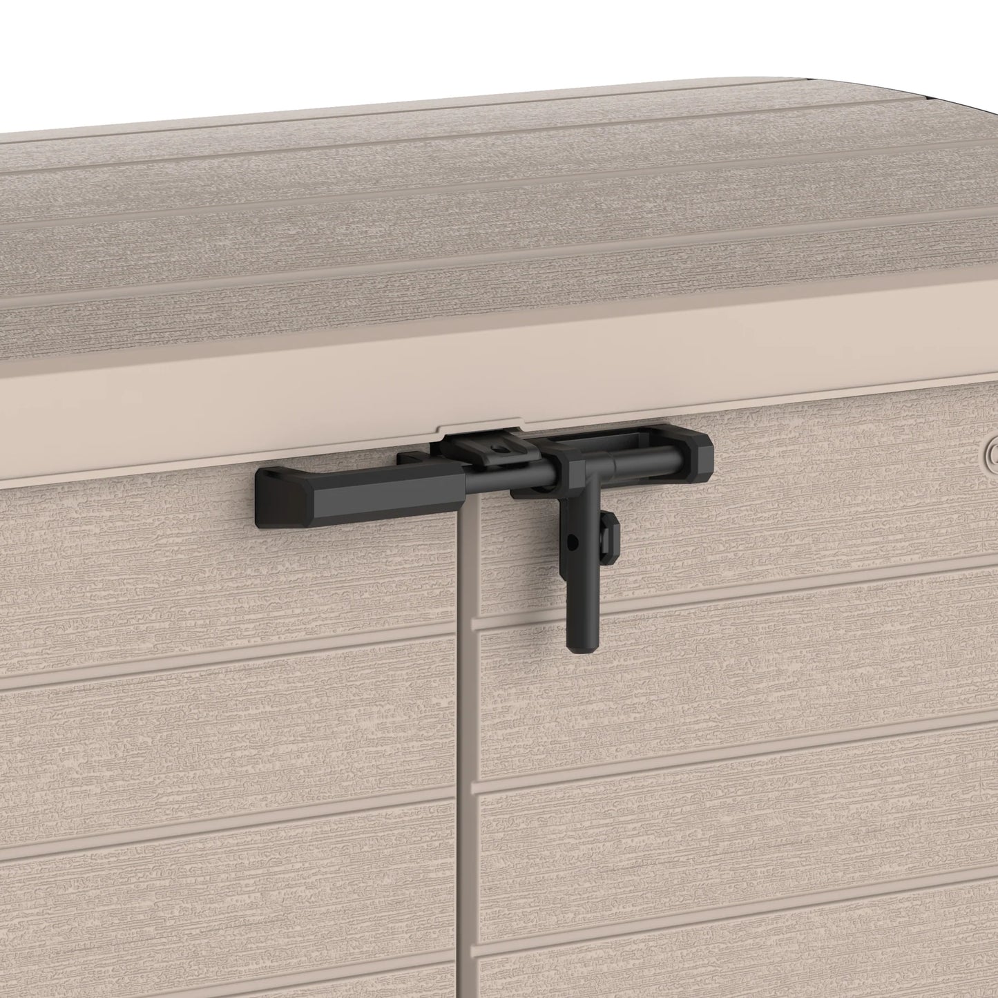 CEDARGRAIN 1200L SMALL STORAGE SHED WITH ARC LID - Cosmoplast Kuwait