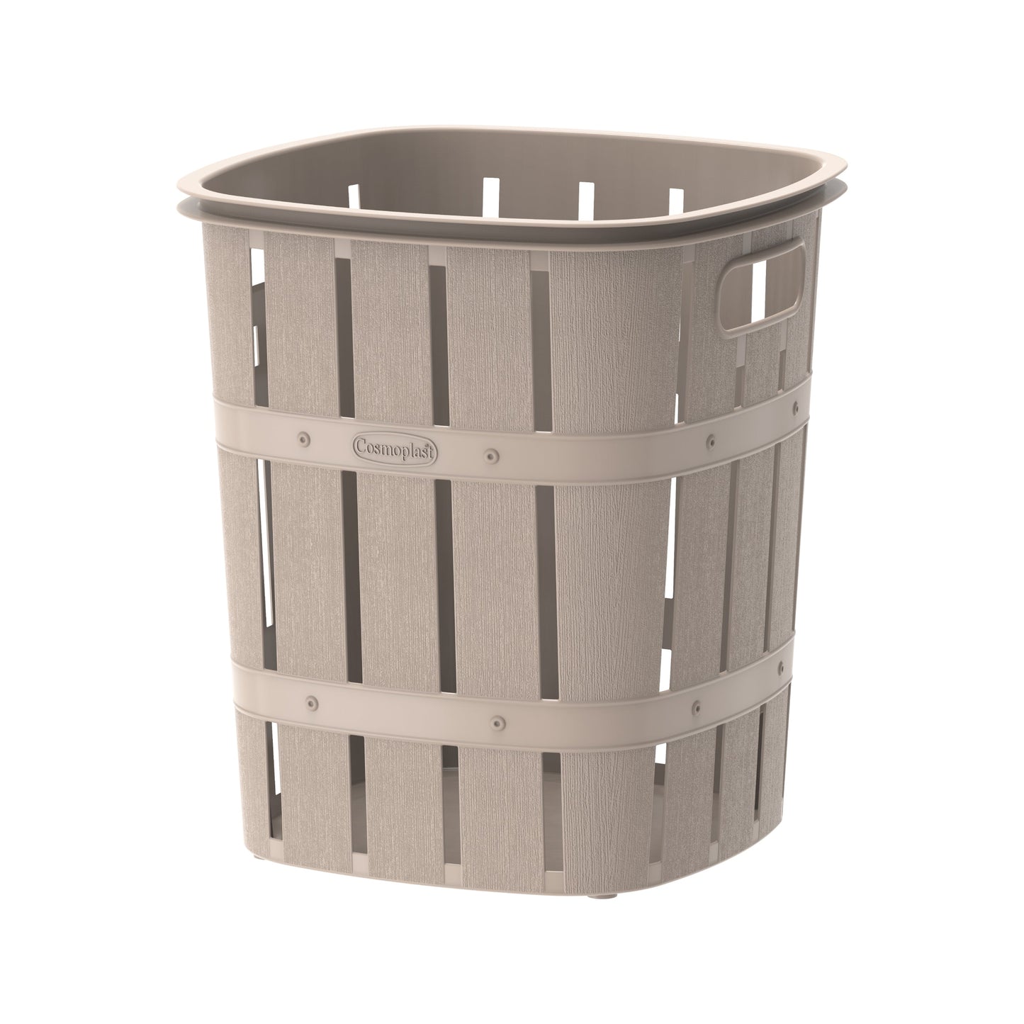 33L Cedargrain Laundry Bin - Cosmoplast Kuwait