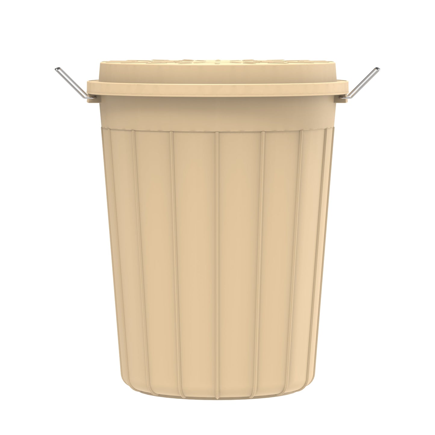 125L Round Plastic Drums with Lid - Cosmoplast Kuwait