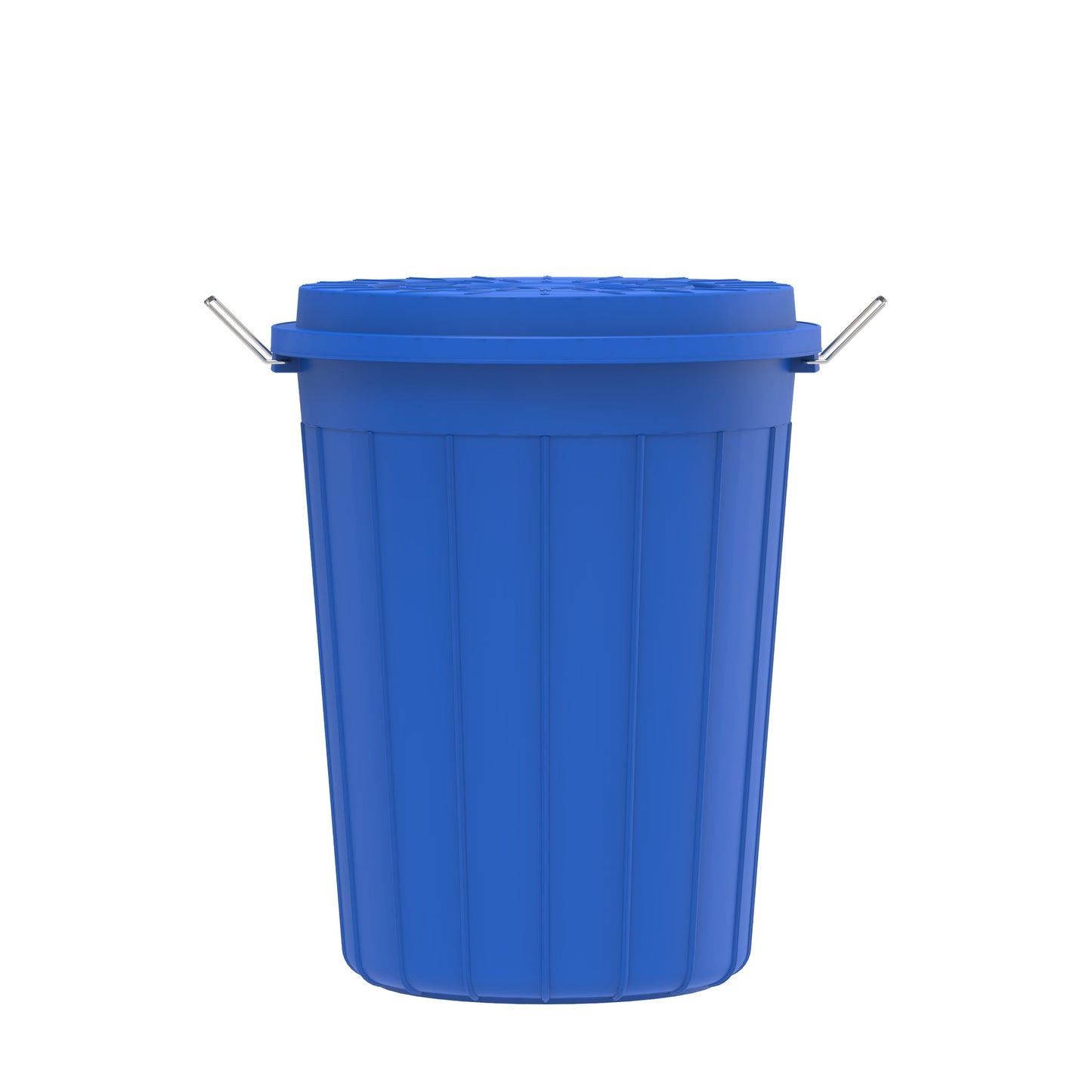 70L Round Plastic Drums with Lid - Cosmoplast Kuwait