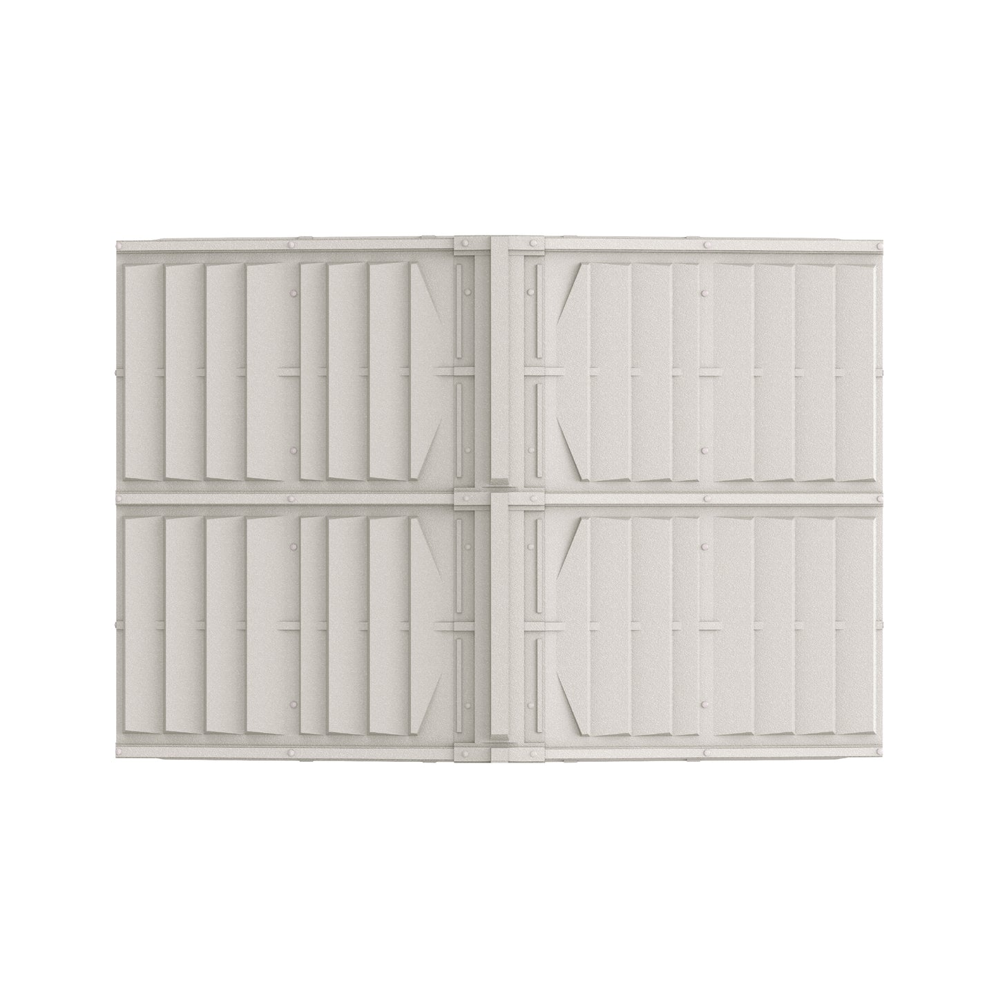 DuraMate 8x5.5ft (239.7x162.8x187.5 cm) Resin Storage Shed - Cosmoplast Kuwait