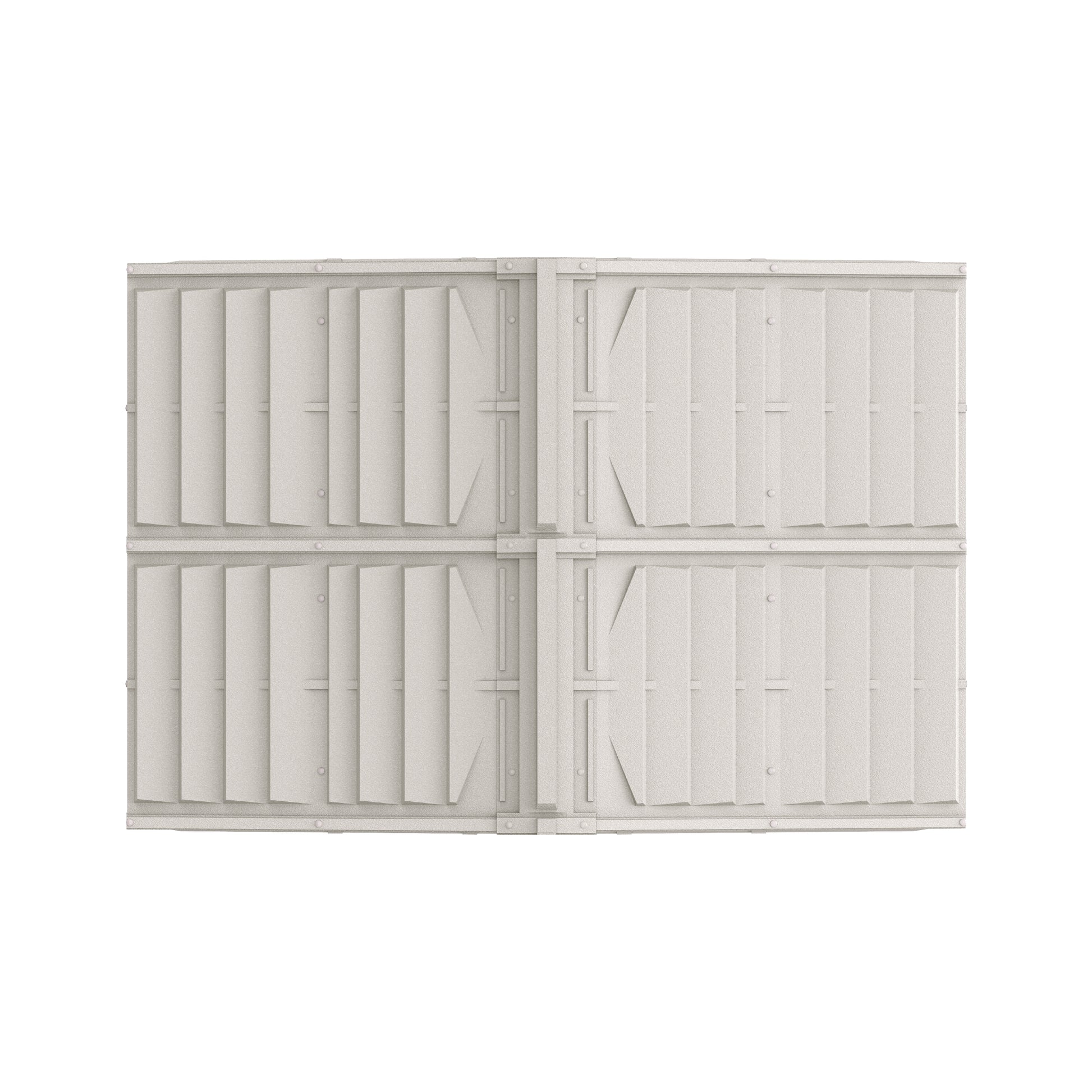 DuraMate 8x5.5ft (239.7x162.8x187.5 cm) Resin Storage Shed - Cosmoplast Kuwait