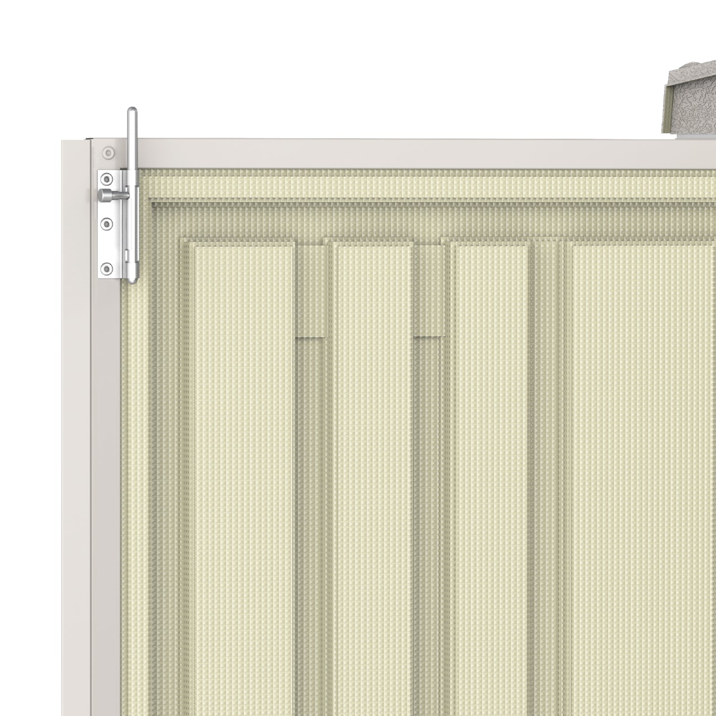 DuraMate 8x5.5ft (239.7x162.8x187.5 cm) Resin Storage Shed - Cosmoplast Kuwait
