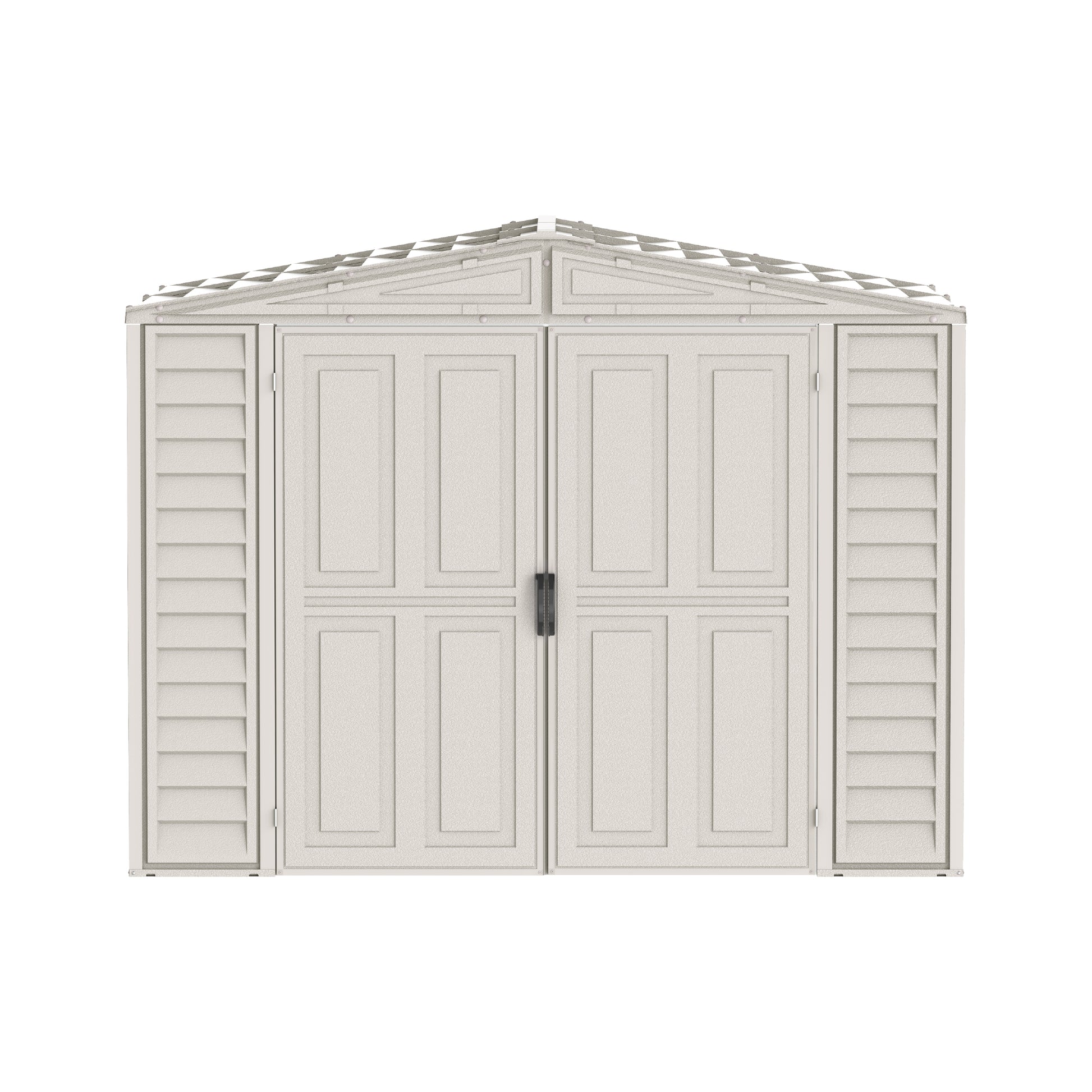 DuraMate 8x5.5ft (239.7x162.8x187.5 cm) Resin Storage Shed - Cosmoplast Kuwait