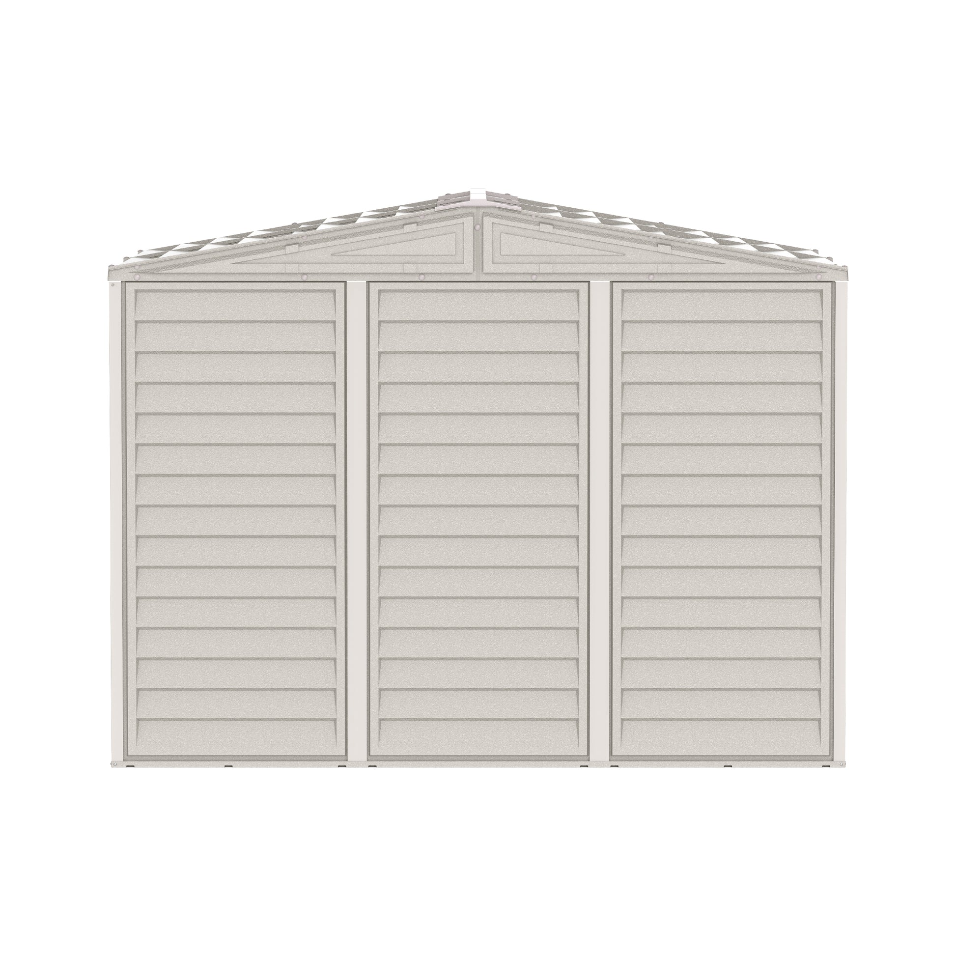 DuraMate 8x5.5ft (239.7x162.8x187.5 cm) Resin Storage Shed - Cosmoplast Kuwait