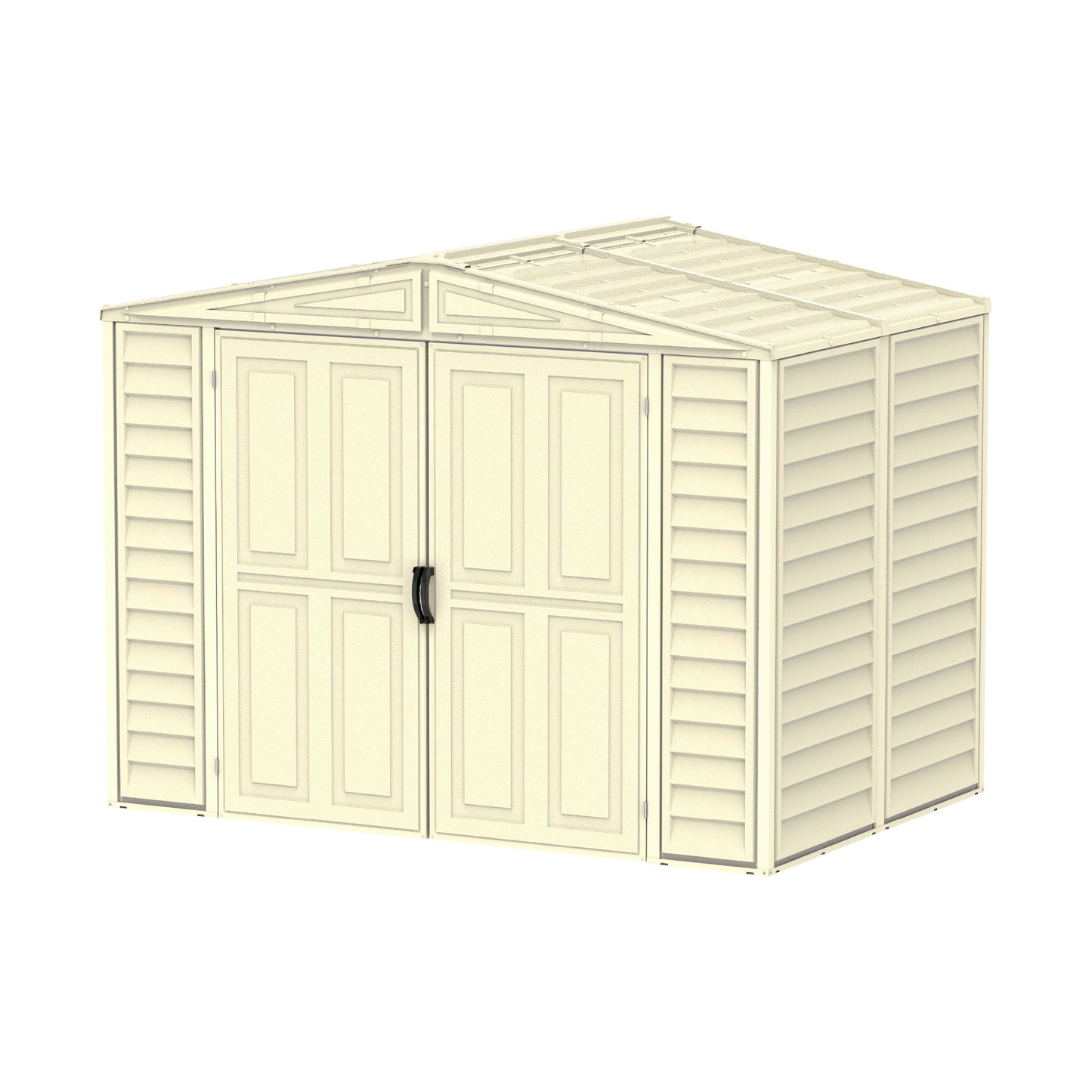 DuraMate 8x5.5ft (239.7x162.8x187.5 cm) Resin Storage Shed - Cosmoplast Kuwait