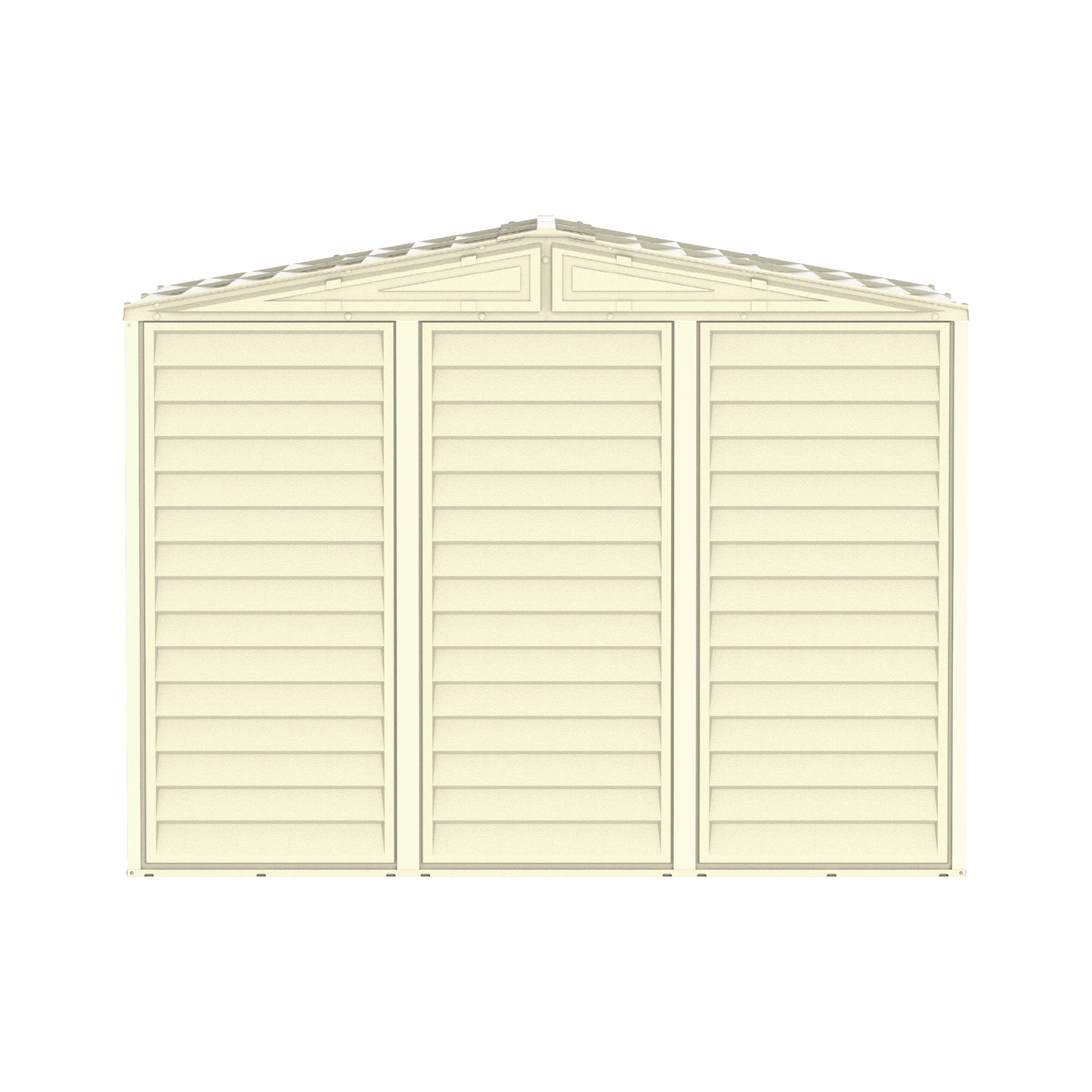 DuraMate 8x5.5ft (239.7x162.8x187.5 cm) Resin Storage Shed - Cosmoplast Kuwait