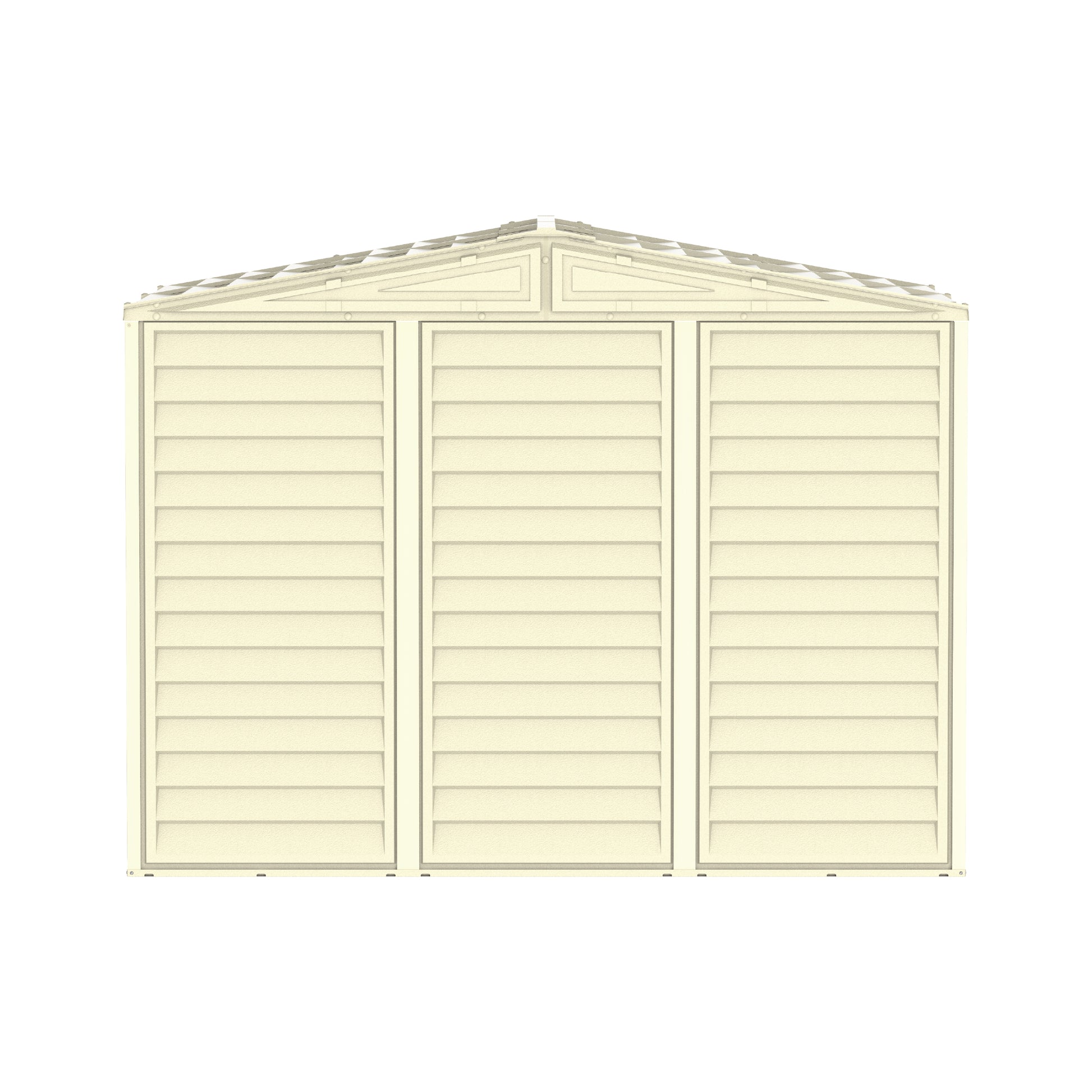DuraMate 8x5.5ft (239.7x162.8x187.5 cm) Resin Storage Shed - Cosmoplast Kuwait