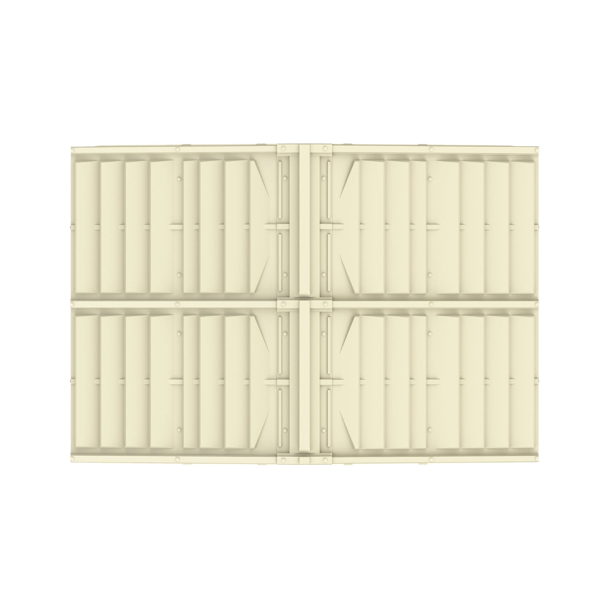 DuraMate 8x5.5ft (239.7x162.8x187.5 cm) Resin Storage Shed - Cosmoplast Kuwait