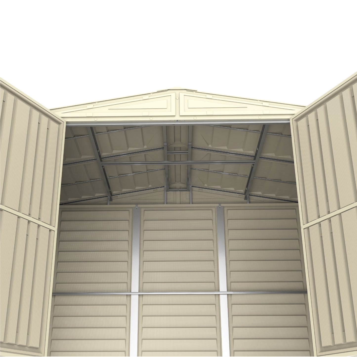 DuraMate 8x5.5ft (239.7x162.8x187.5 cm) Resin Storage Shed - Cosmoplast Kuwait