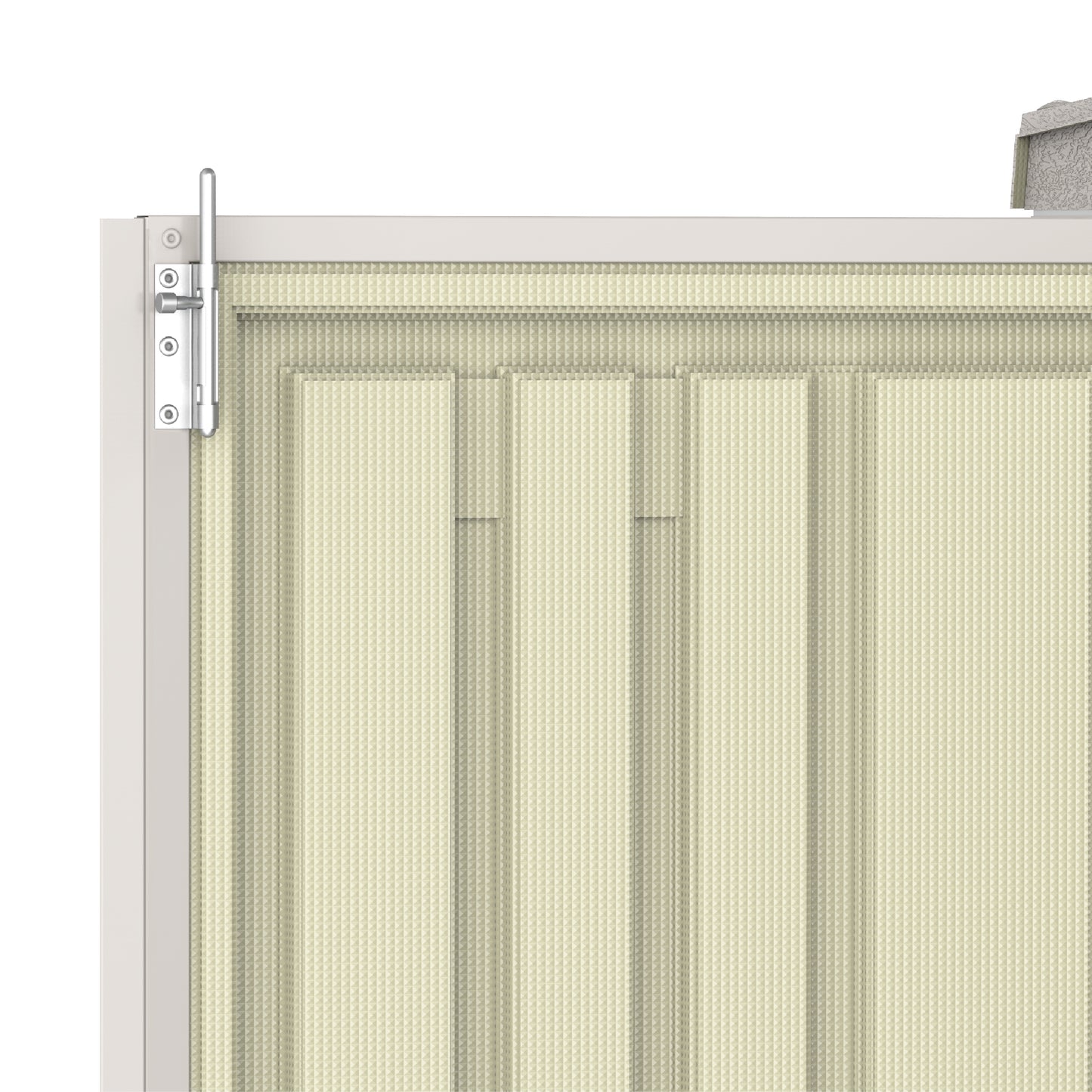 DuraMate 8x8ft (239.7 x241.8x187.5 cm) Resin Storage Shed - Cosmoplast Kuwait
