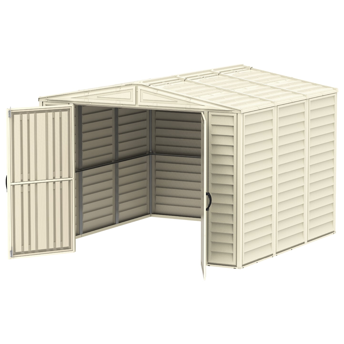 DuraMate 8x8ft (239.7 x241.8x187.5 cm) Resin Storage Shed - Cosmoplast Kuwait