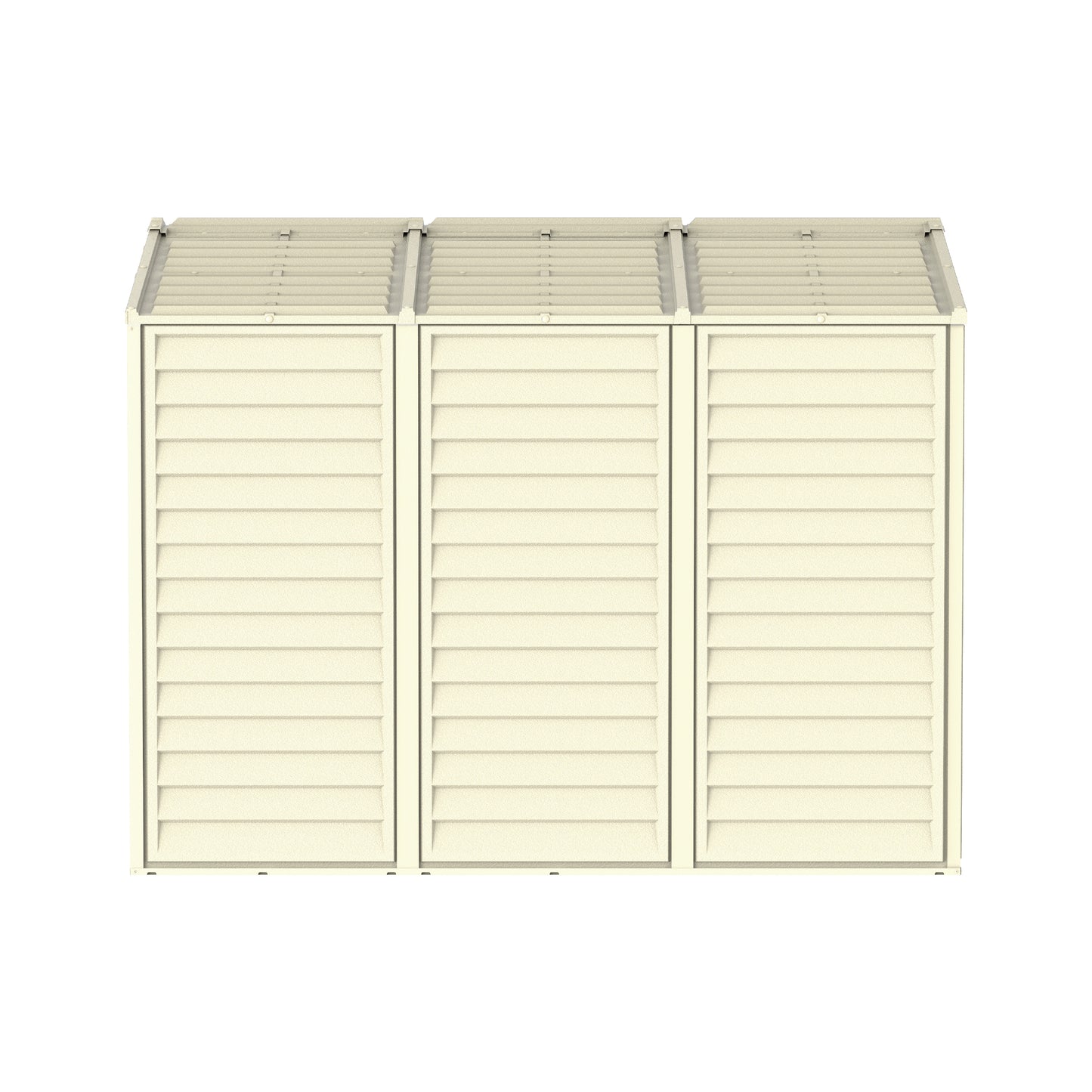 DuraMate 8x8ft (239.7 x241.8x187.5 cm) Resin Storage Shed - Cosmoplast Kuwait
