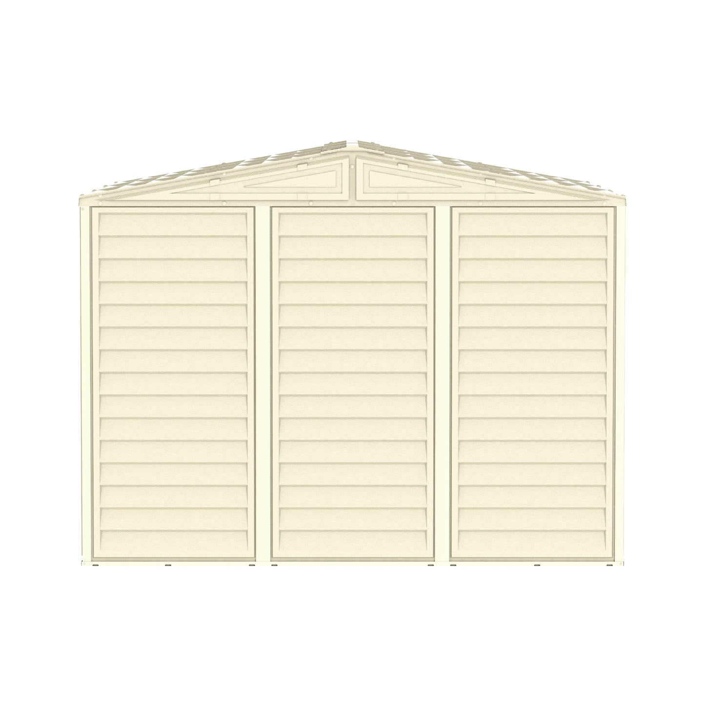 DuraMate 8x8ft (239.7 x241.8x187.5 cm) Resin Storage Shed - Cosmoplast Kuwait