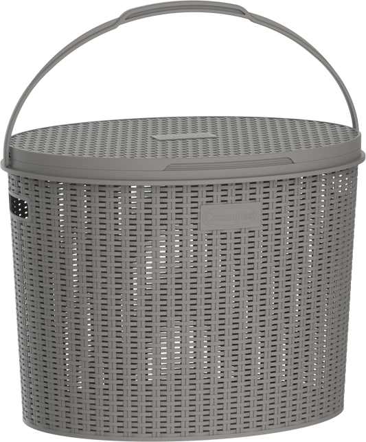 27L Cedarattan Picnic Basket - Cosmoplast Kuwait