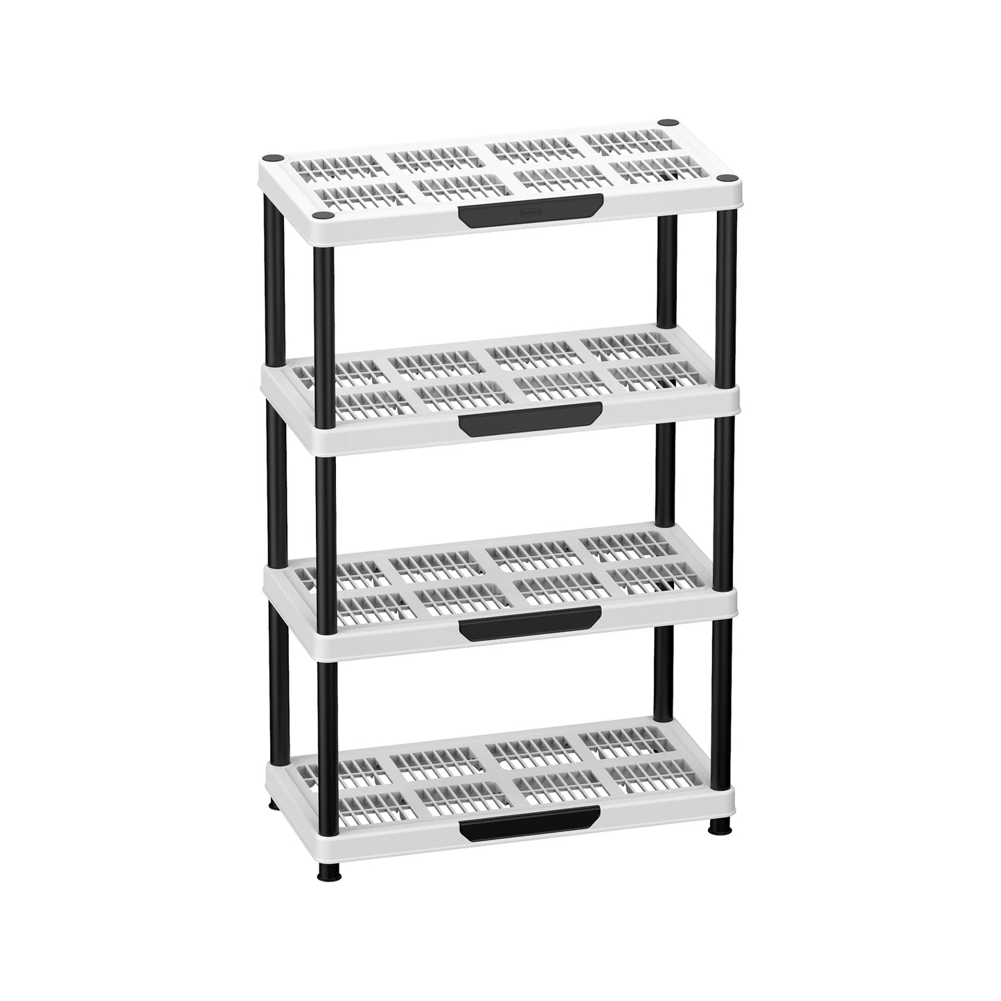 4 Tiers Shelving Storage Rack - Cosmoplast Kuwait
