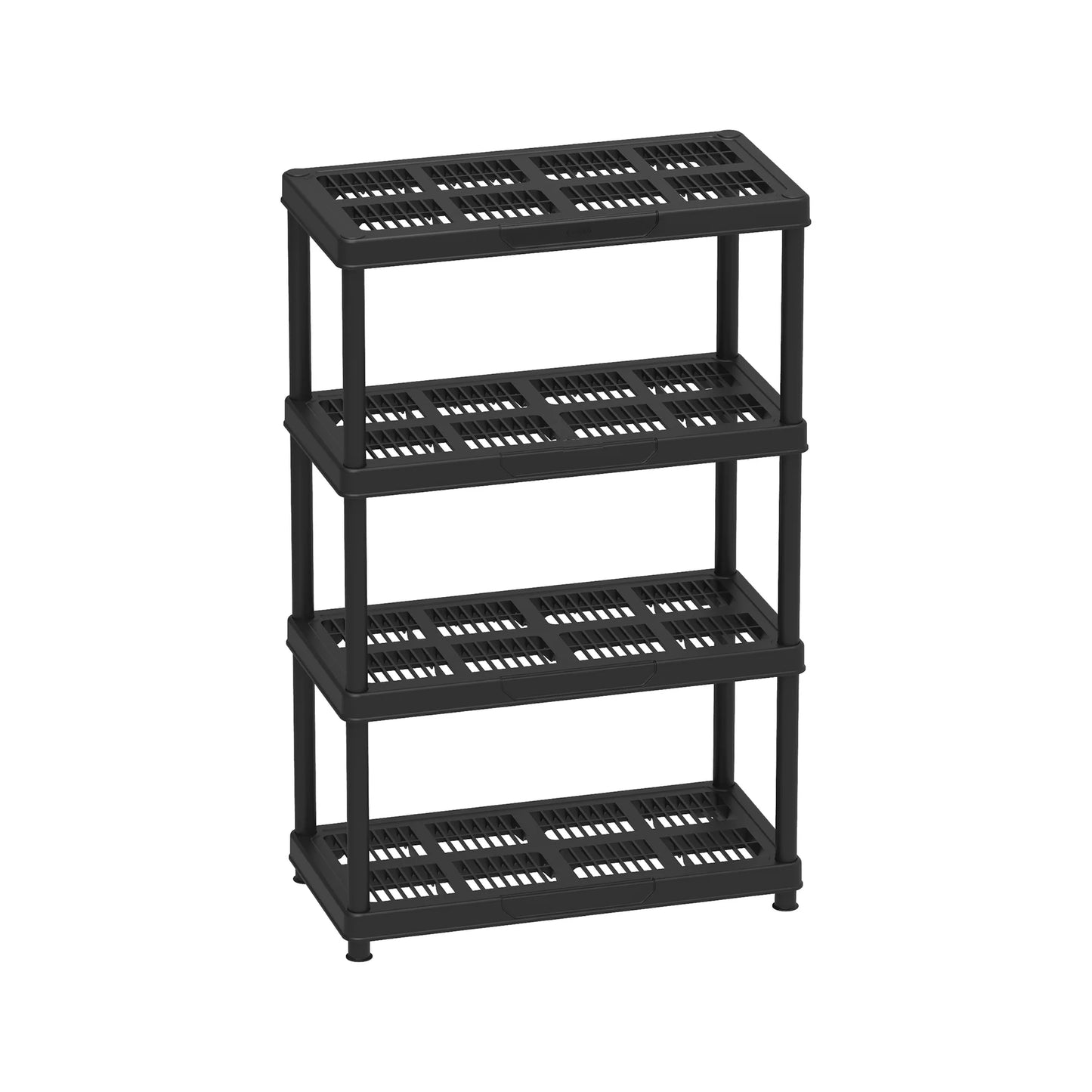 4 Tiers Shelving Storage Rack - Cosmoplast Kuwait