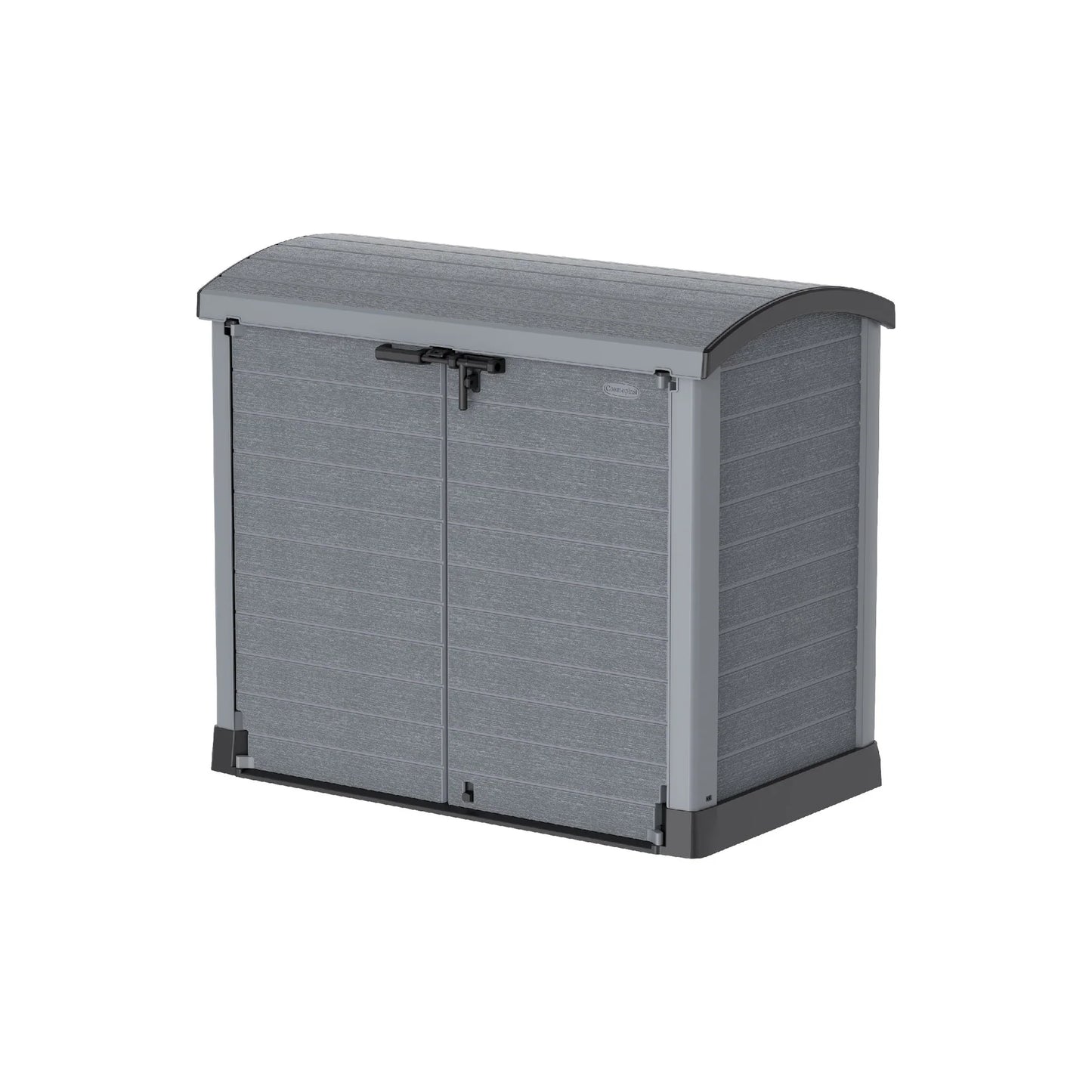 CEDARGRAIN 1200L SMALL STORAGE SHED WITH ARC LID - Cosmoplast Kuwait
