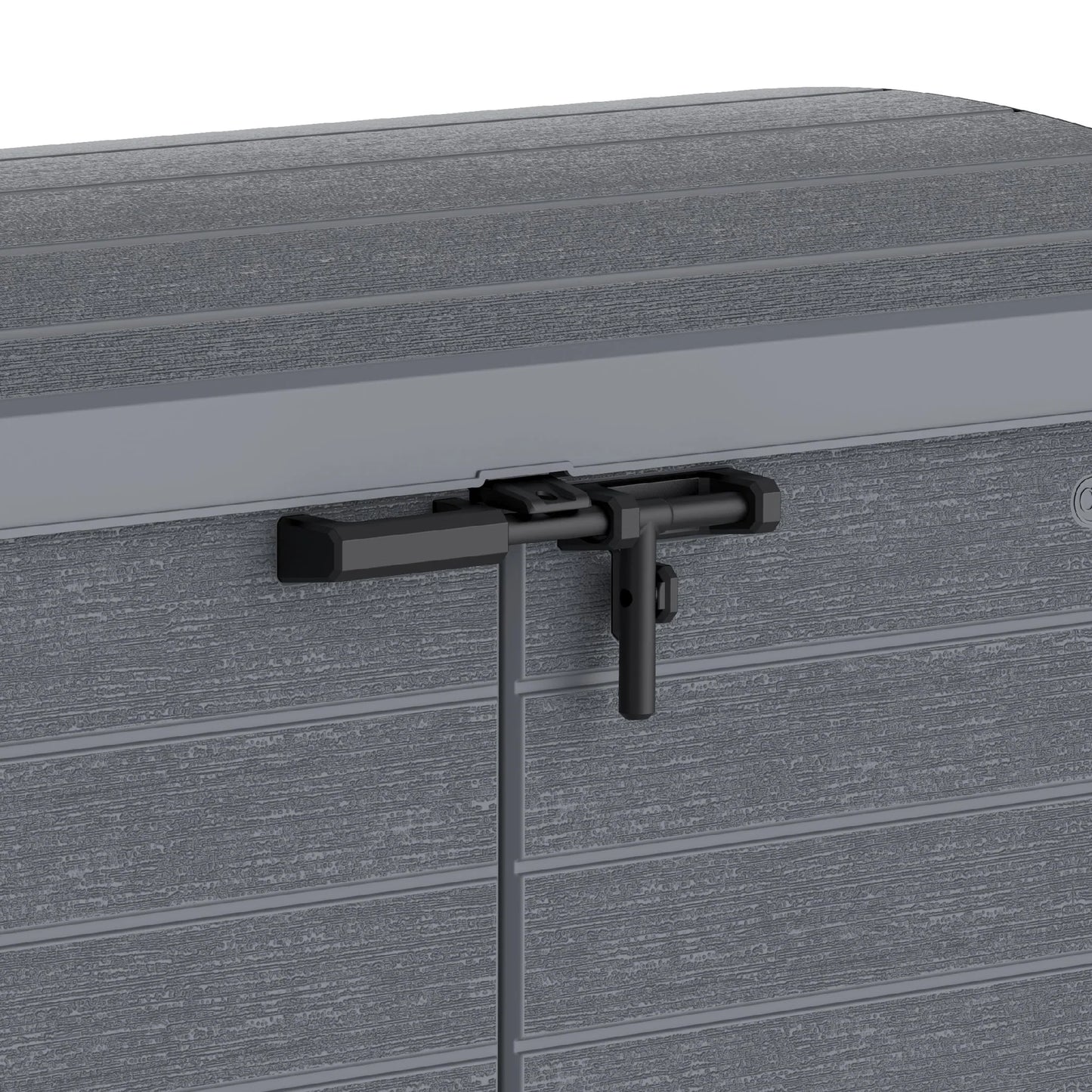 CEDARGRAIN 1200L SMALL STORAGE SHED WITH ARC LID - Cosmoplast Kuwait