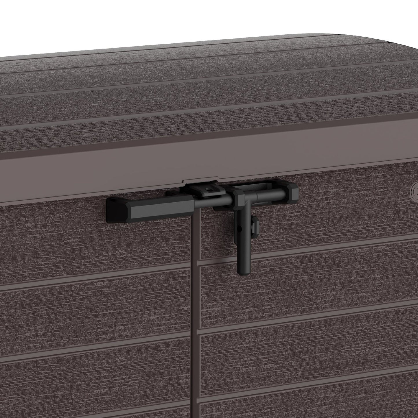 CEDARGRAIN 1200L SMALL STORAGE SHED WITH ARC LID - Cosmoplast Kuwait