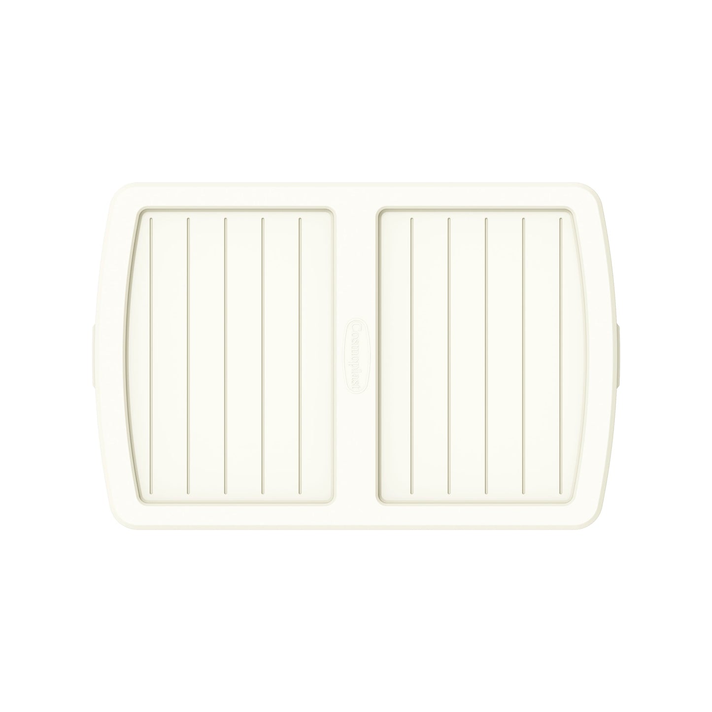 25L Clear Plastic Underbed Storage Box with Wheels & Lockable Lid - Cosmoplast Kuwait