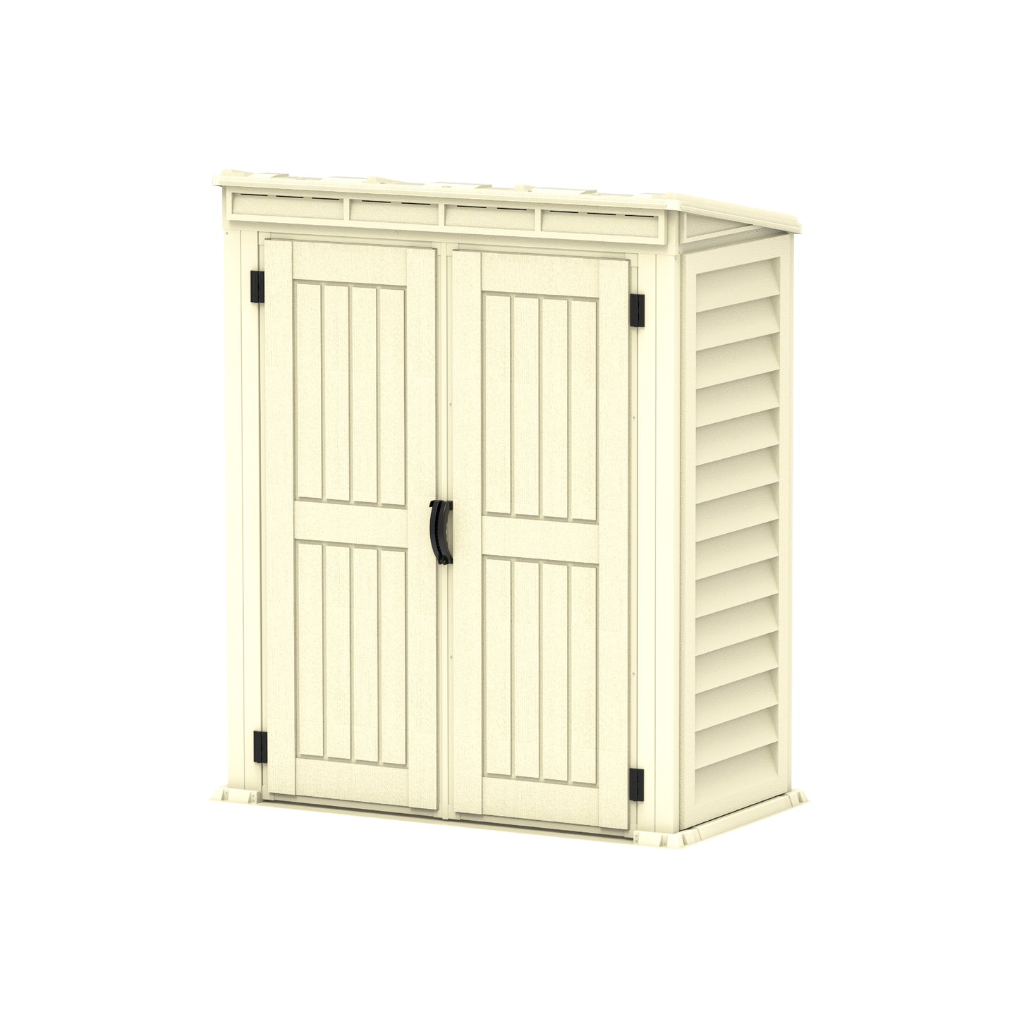 YardMate Pent PLUS 5x3ft (171x92x202 cm) Resin Garden Storage Shed - Cosmoplast Kuwait