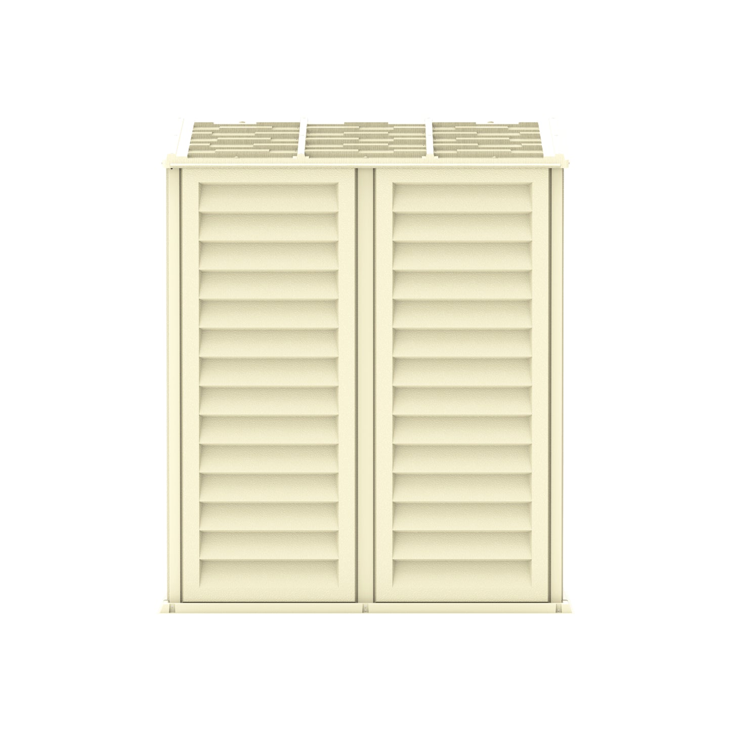 YardMate Pent PLUS 5x3ft (171x92x202 cm) Resin Garden Storage Shed - Cosmoplast Kuwait