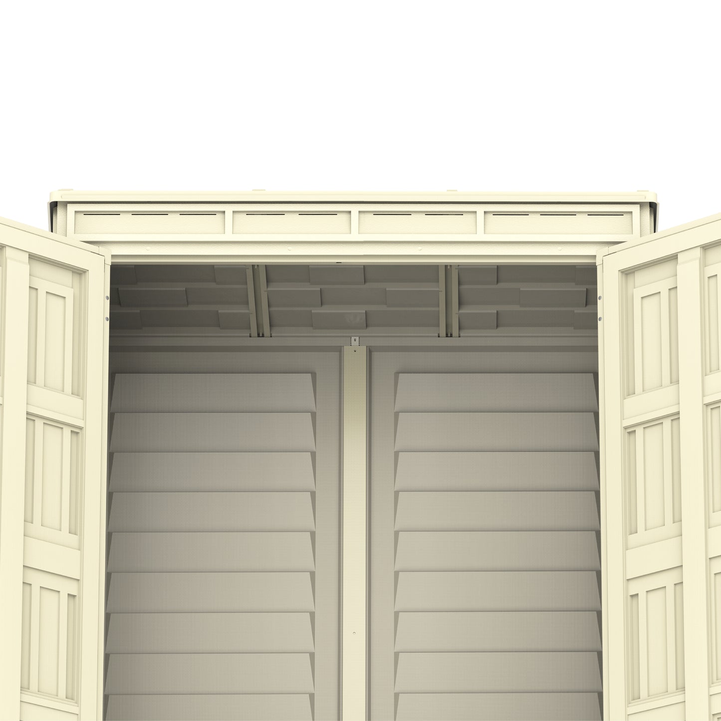YardMate Pent PLUS 5x3ft (171x92x202 cm) Resin Garden Storage Shed - Cosmoplast Kuwait