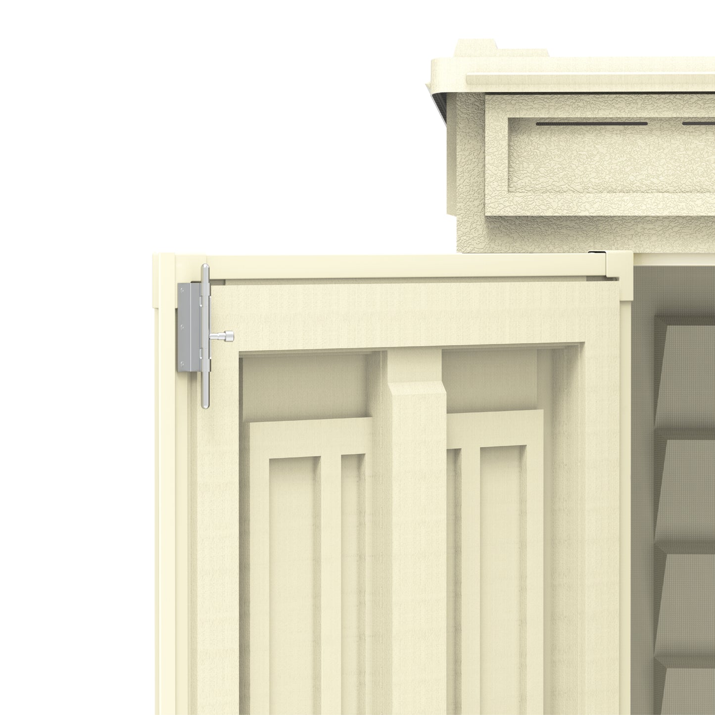 YardMate Pent PLUS 5x3ft (171x92x202 cm) Resin Garden Storage Shed - Cosmoplast Kuwait