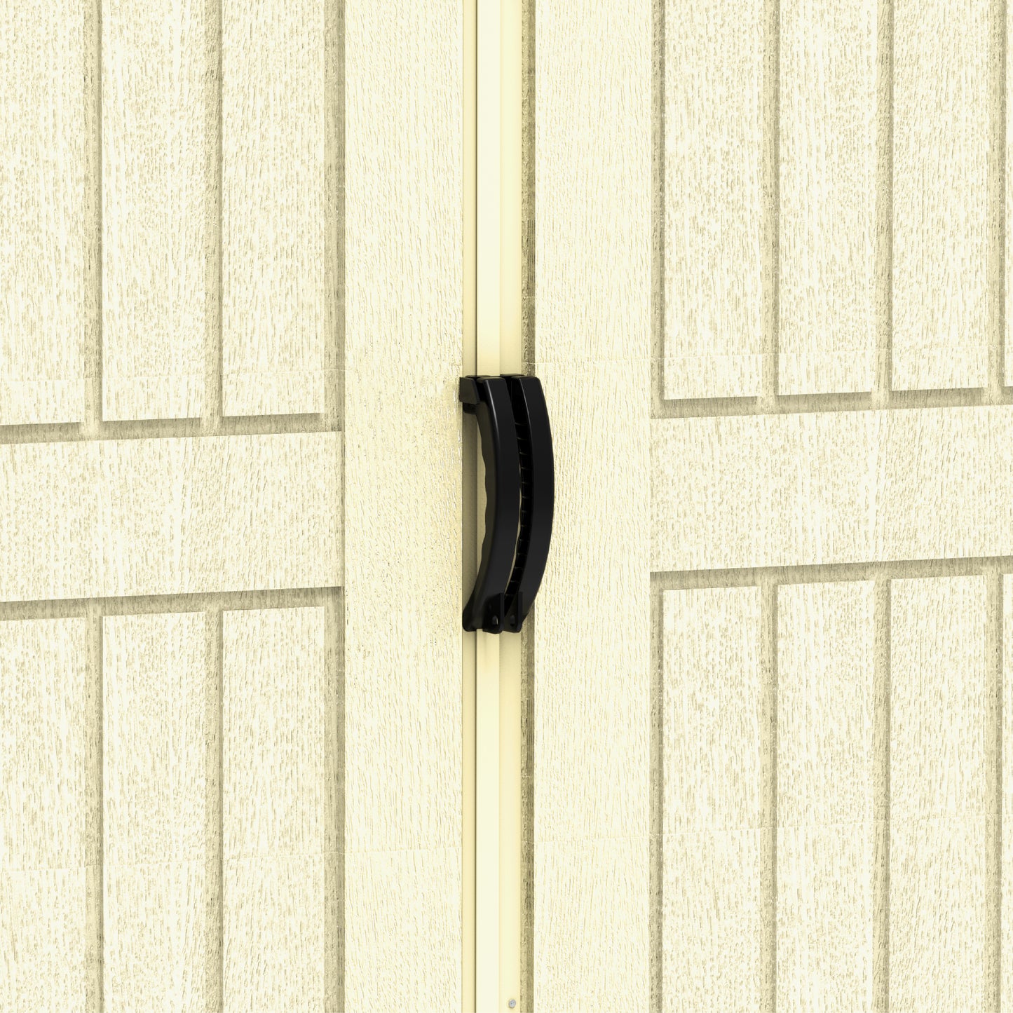YardMate Pent PLUS 5x3ft (171x92x202 cm) Resin Garden Storage Shed - Cosmoplast Kuwait