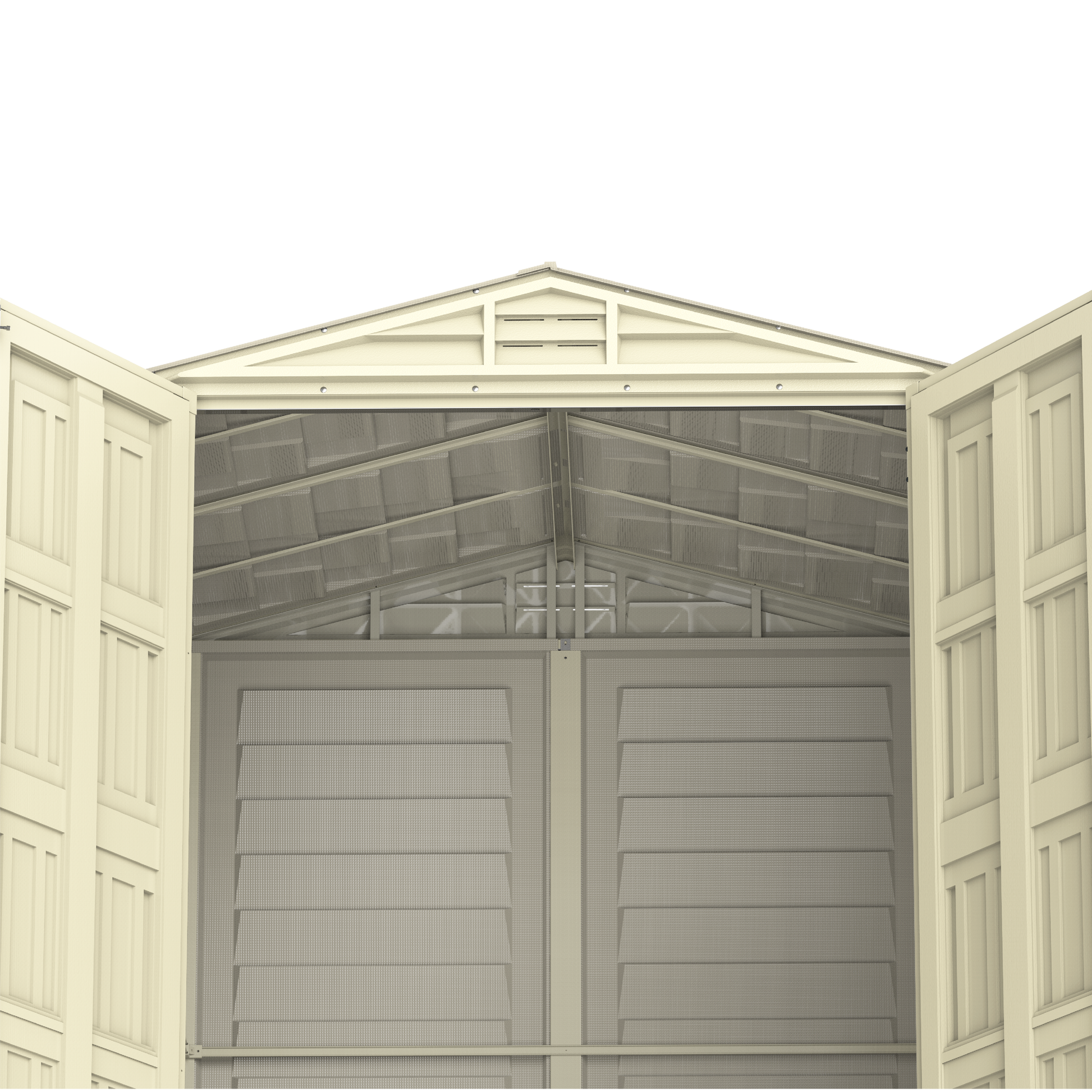 YardMate PLUS 5x8ft (250 x161.1x209.8 cm) Resin Garden Storage Shed - Cosmoplast Kuwait