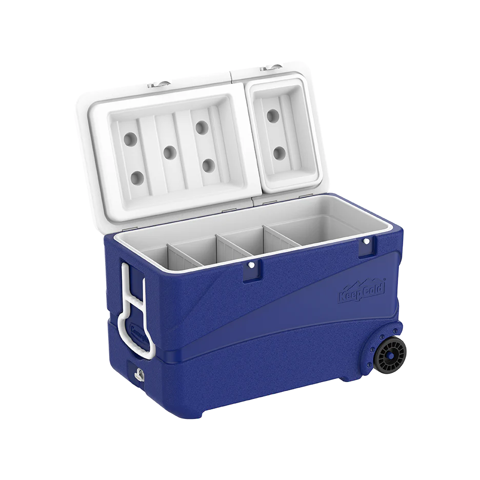 102L KeepCold Deluxe Icebox with Wheels