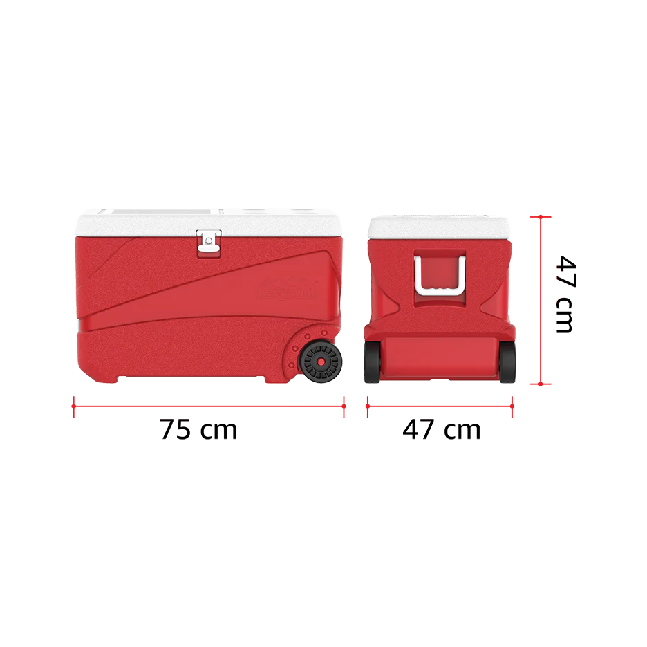 84L KeepCold Deluxe Icebox with Wheels