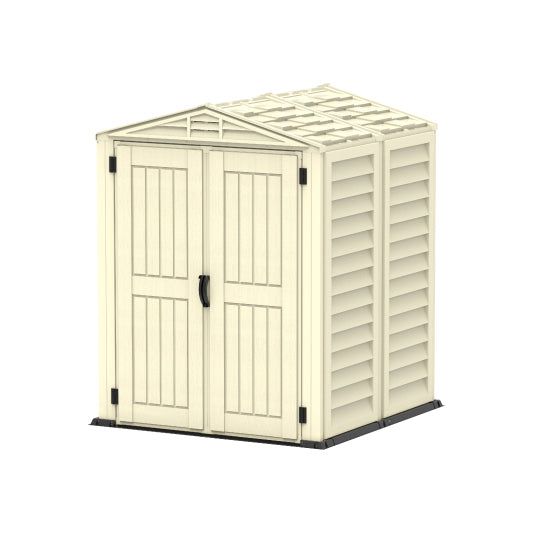 YardMate PLUS 5x5ft (171x161x210 Cm) Resin Garden Storage Shed - Cosmoplast Kuwait