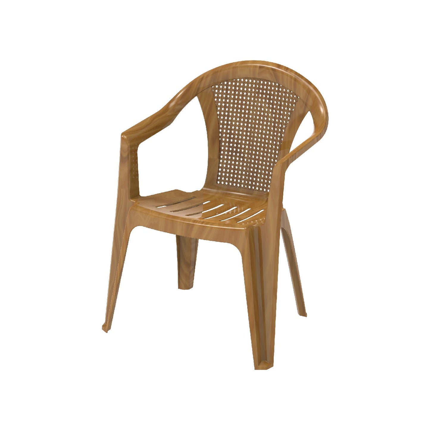 Bamboo Outdoor Garden Chair - Cosmoplast Kuwait