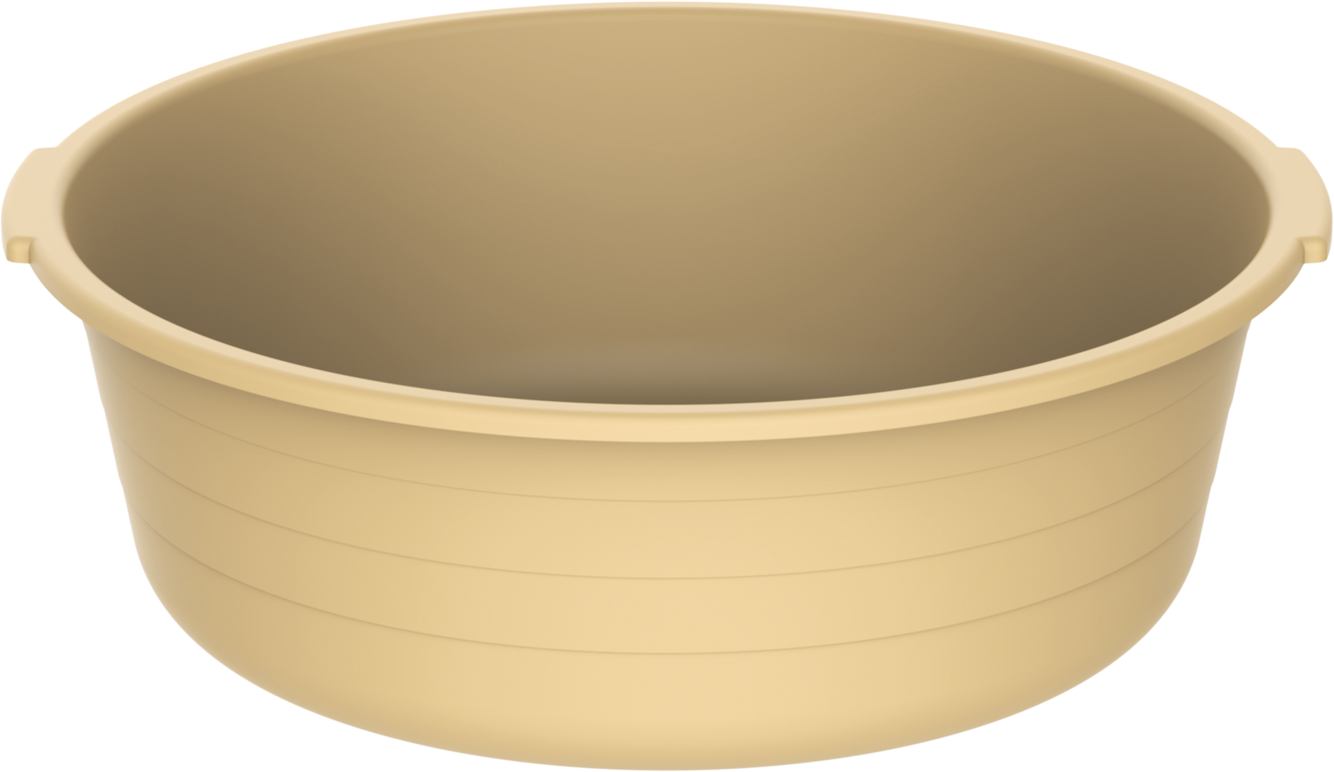 12" Round Plastic Basin Tub 6L - Cosmoplast Kuwait