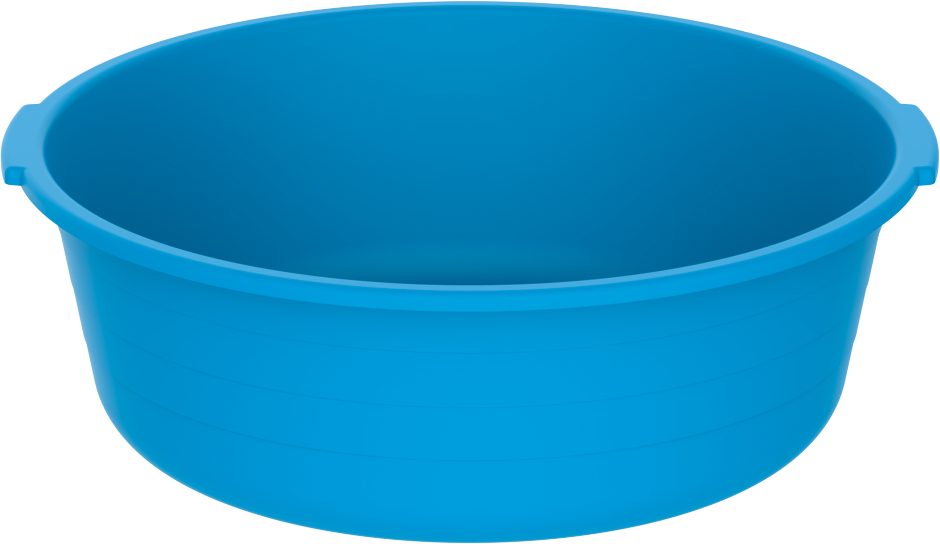 14" Round Plastic Basin Tub 8.5L - Cosmoplast Kuwait