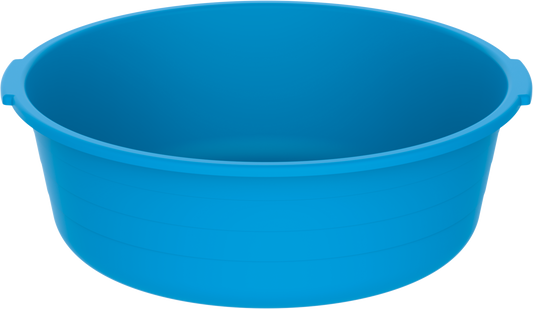 14" Round Plastic Basin Tub 8.5L - Cosmoplast Kuwait