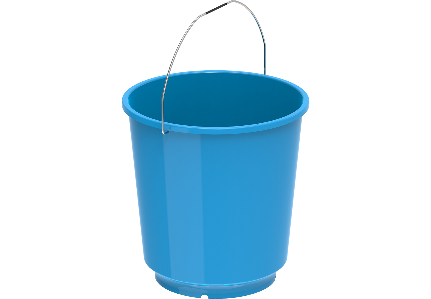 Plastic Round Bucket with Handle EX-100 26L Blue