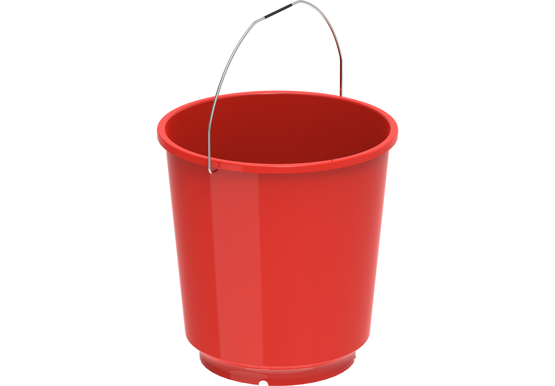 EX 18L Round Plastic Bucket with Steel Handle - Cosmoplast Kuwait