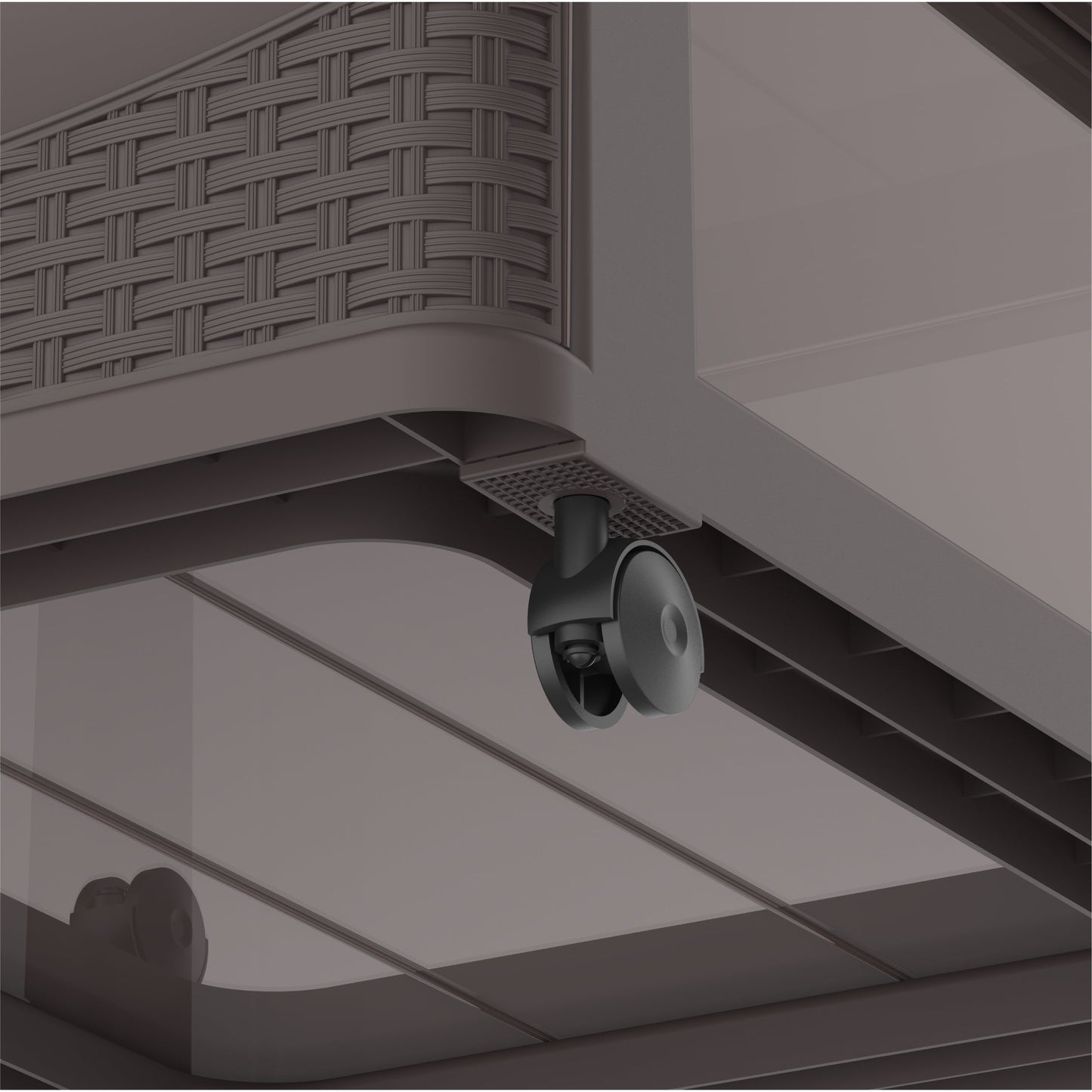 Cosmoplast 4 Tiers Cabinets with Drawers & Wheels
