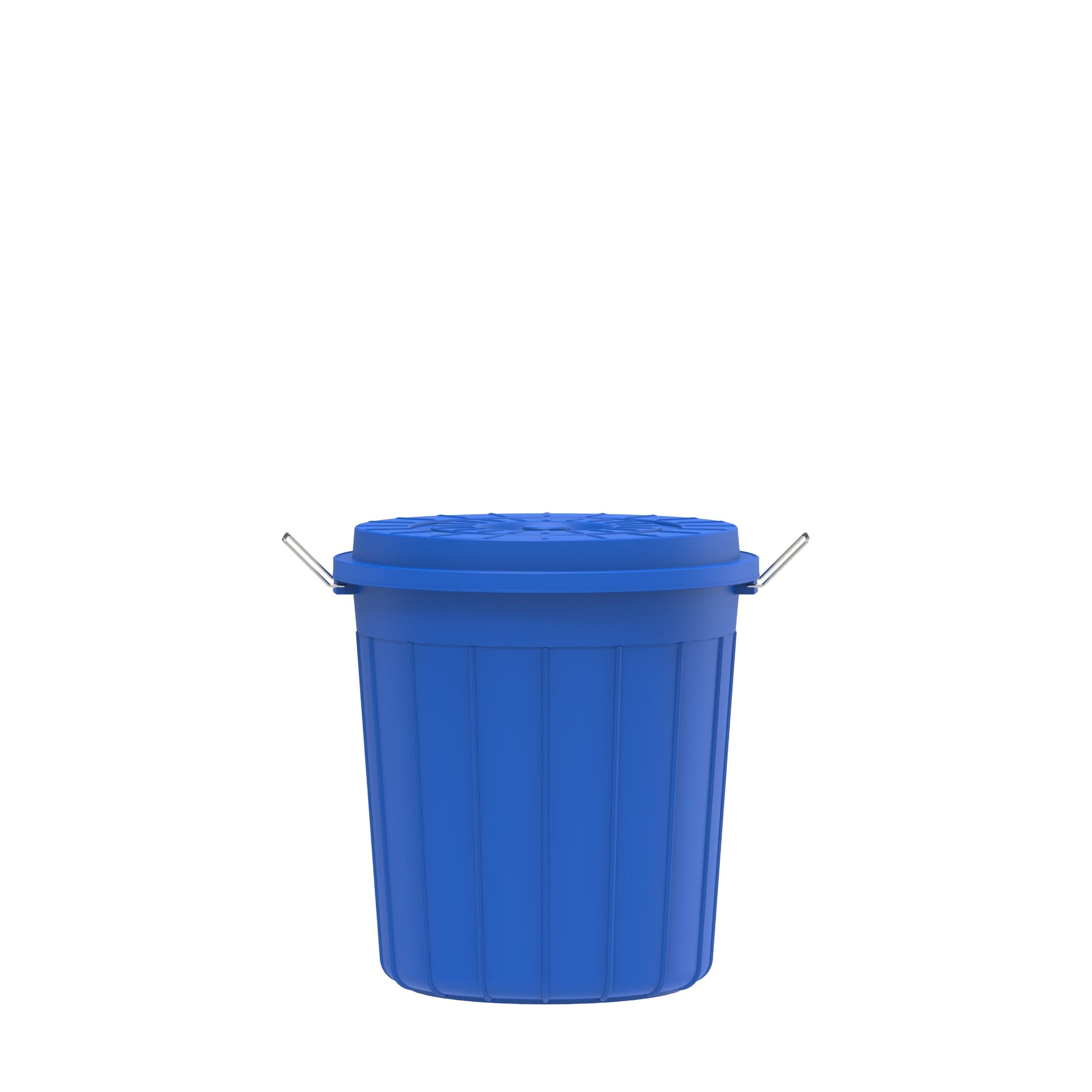 30L Round Plastic Drums with Lid - Cosmoplast Kuwait