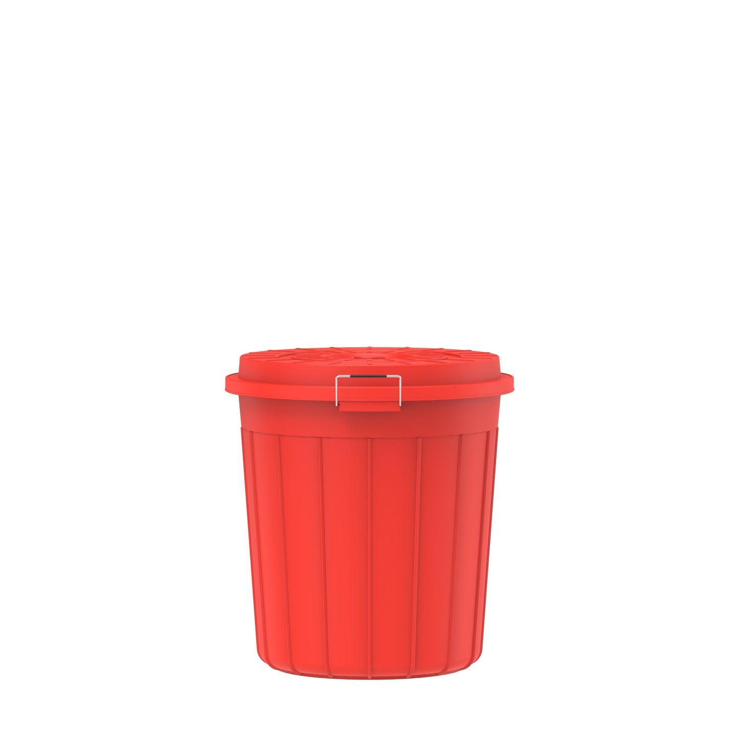 30L Round Plastic Drums with Lid - Cosmoplast Kuwait